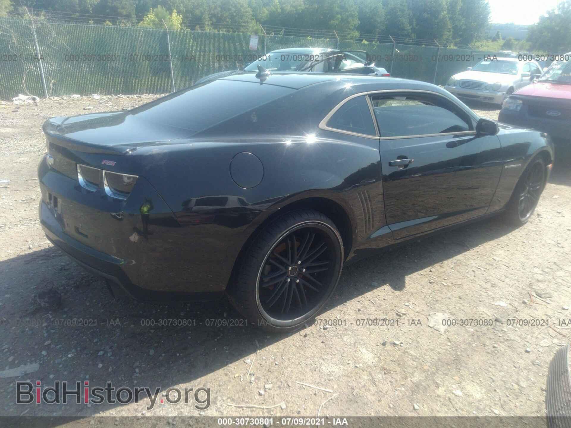 2013 CHEVROLET CAMARO - VIN: 2G1FC1E34D9204654 - Фото 4