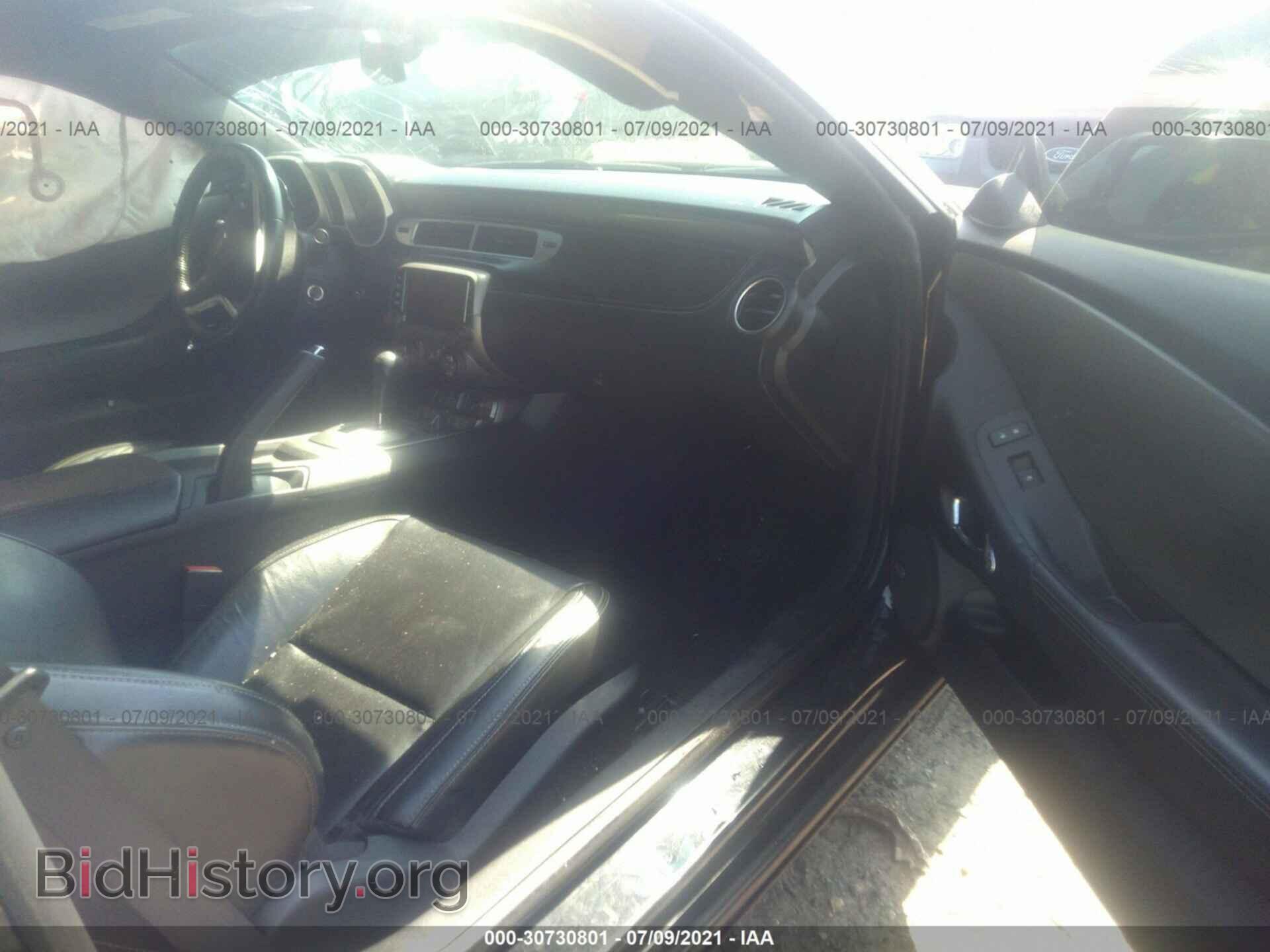 2013 CHEVROLET CAMARO - VIN: 2G1FC1E34D9204654 - Фото 5