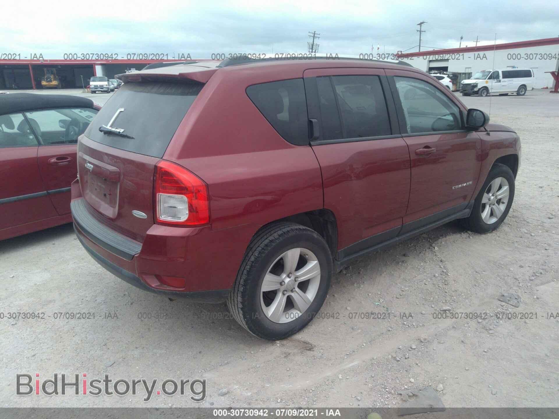 2012 JEEP COMPASS - VIN: 1C4NJDEB3CD656131 - Фото 4
