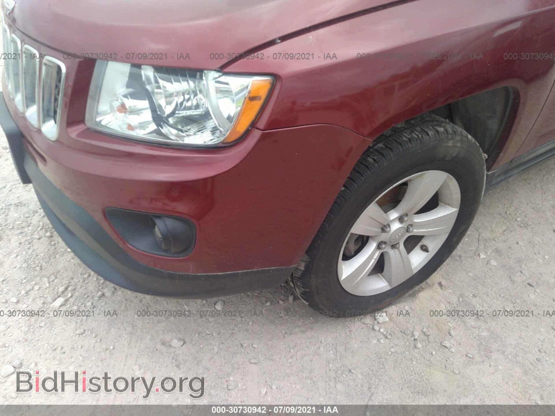 2012 JEEP COMPASS - VIN: 1C4NJDEB3CD656131 - Фото 6