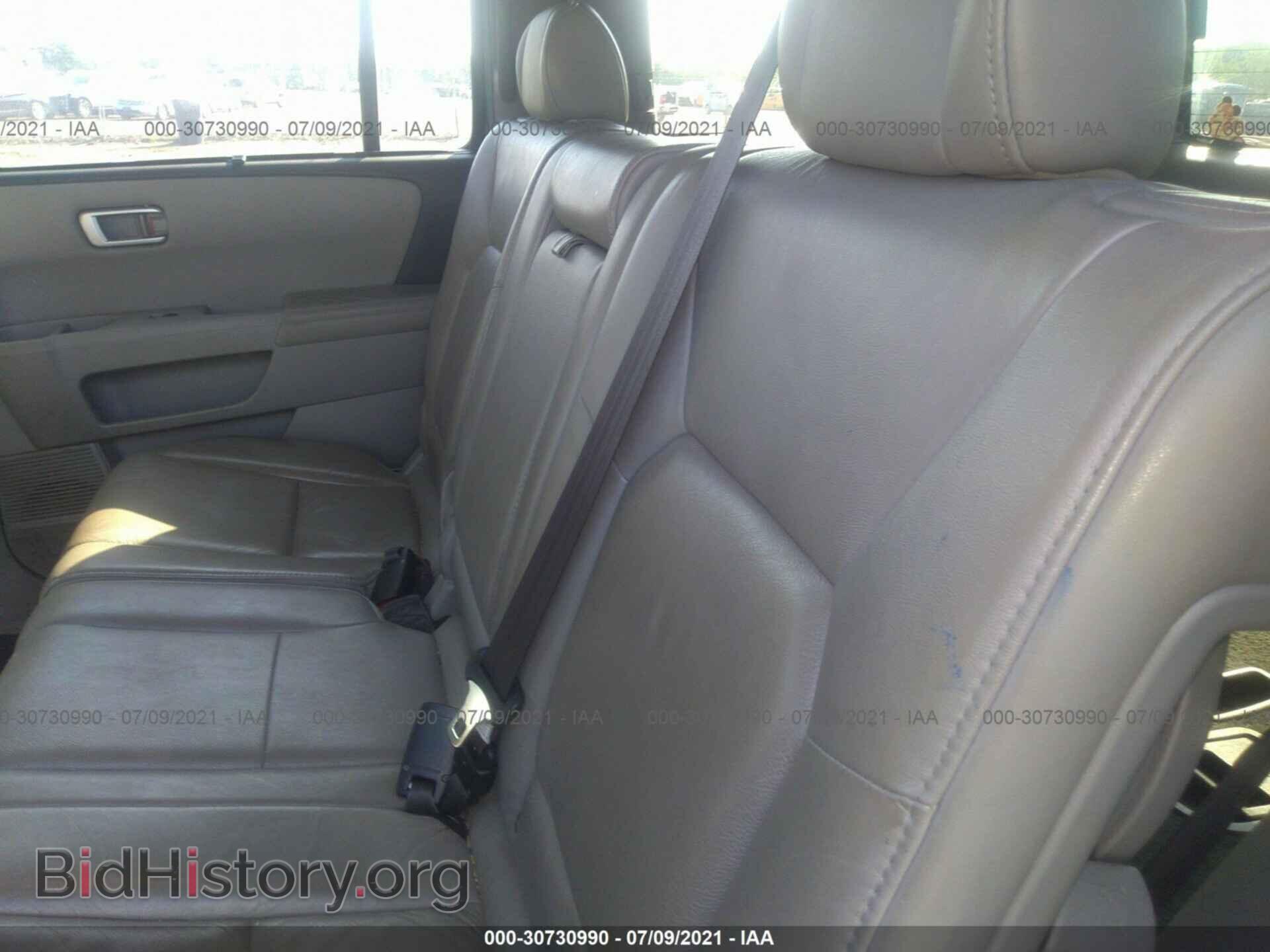 2011 HONDA PILOT - VIN: 5FNYF4H9XBB016786 - Фото 8