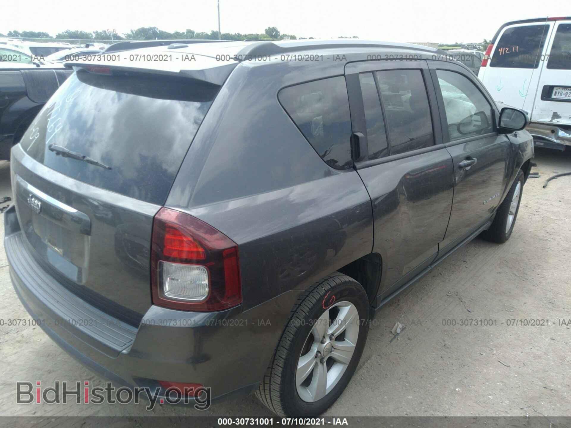 2016 JEEP COMPASS - VIN: 1C4NJCBA8GD705237 - Фото 4