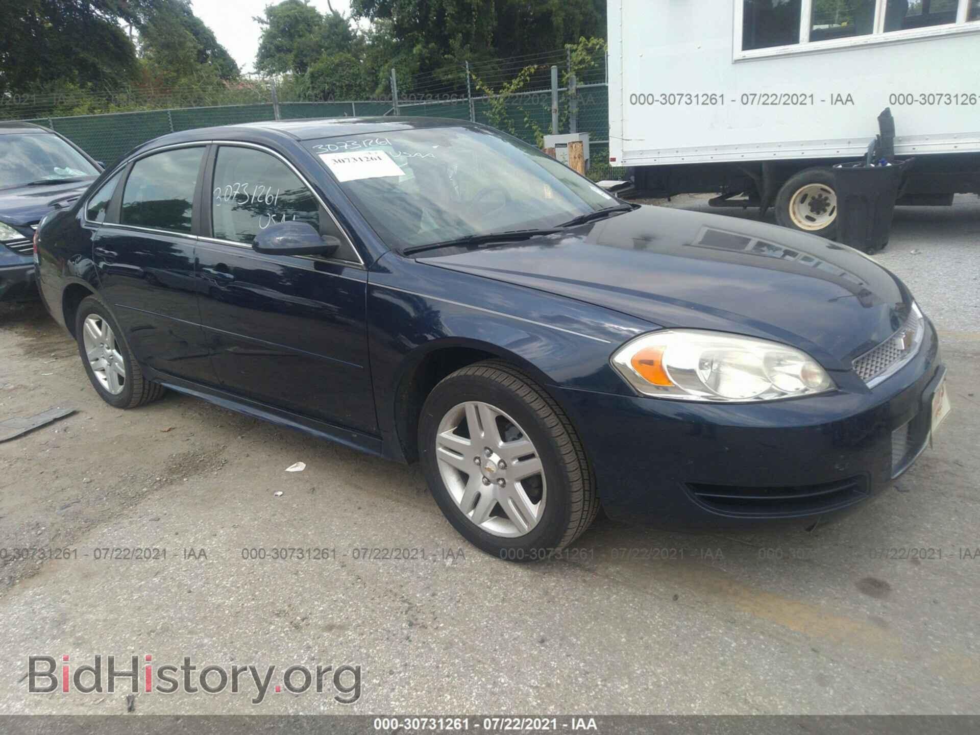 Фотография 2G1WB5E31C1177162 - CHEVROLET IMPALA 2012