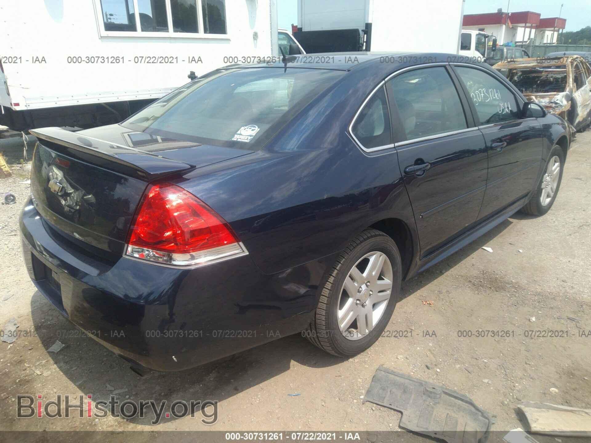 2012 CHEVROLET IMPALA - VIN: 2G1WB5E31C1177162 - Фото 4
