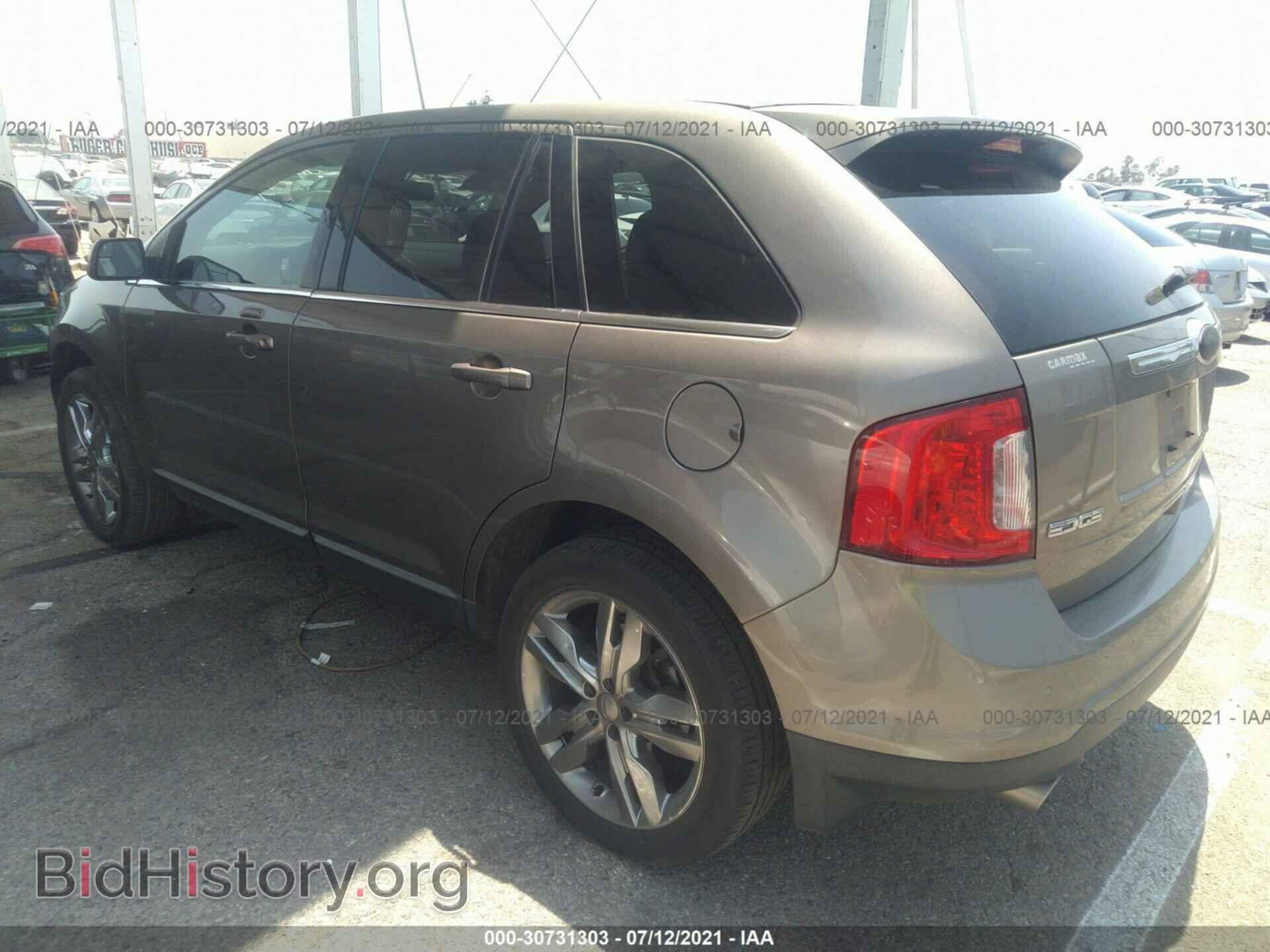 2013 FORD EDGE - VIN: 2FMDK3KC3DBE38015 - Фото 3