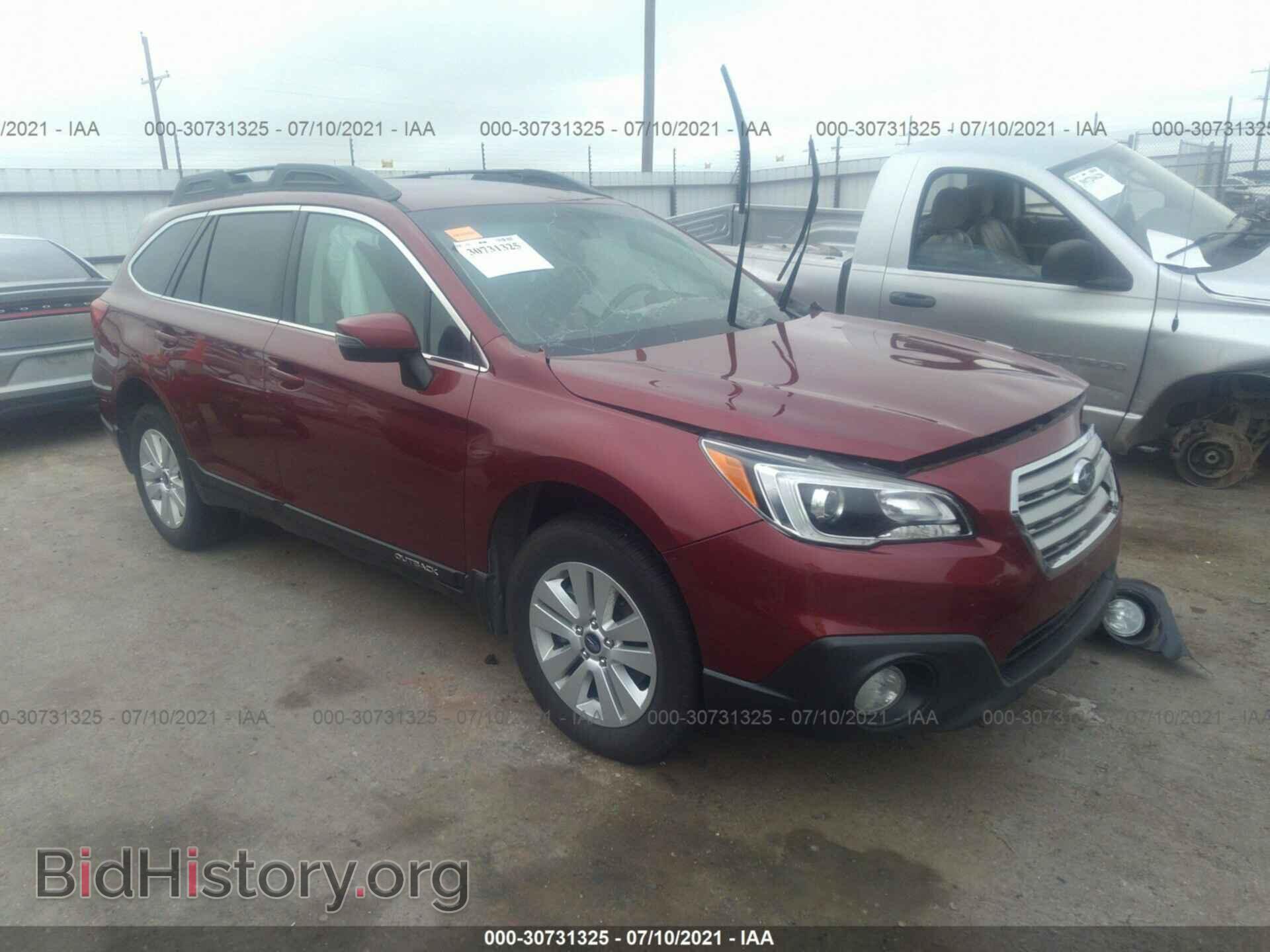Photo 4S4BSAFC2F3324757 - SUBARU OUTBACK 2015