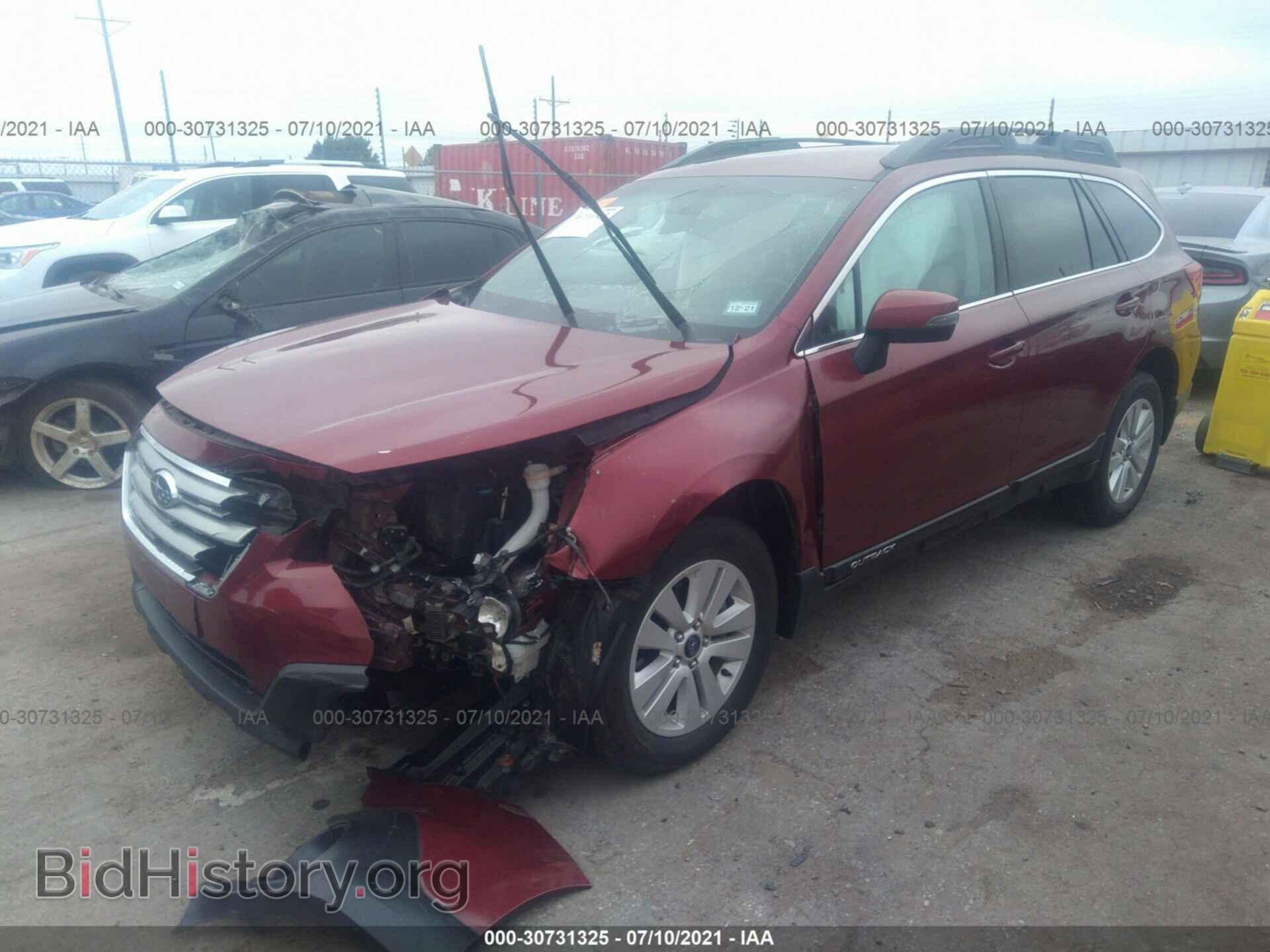 2015 SUBARU OUTBACK - VIN: 4S4BSAFC2F3324757 - Фото 2