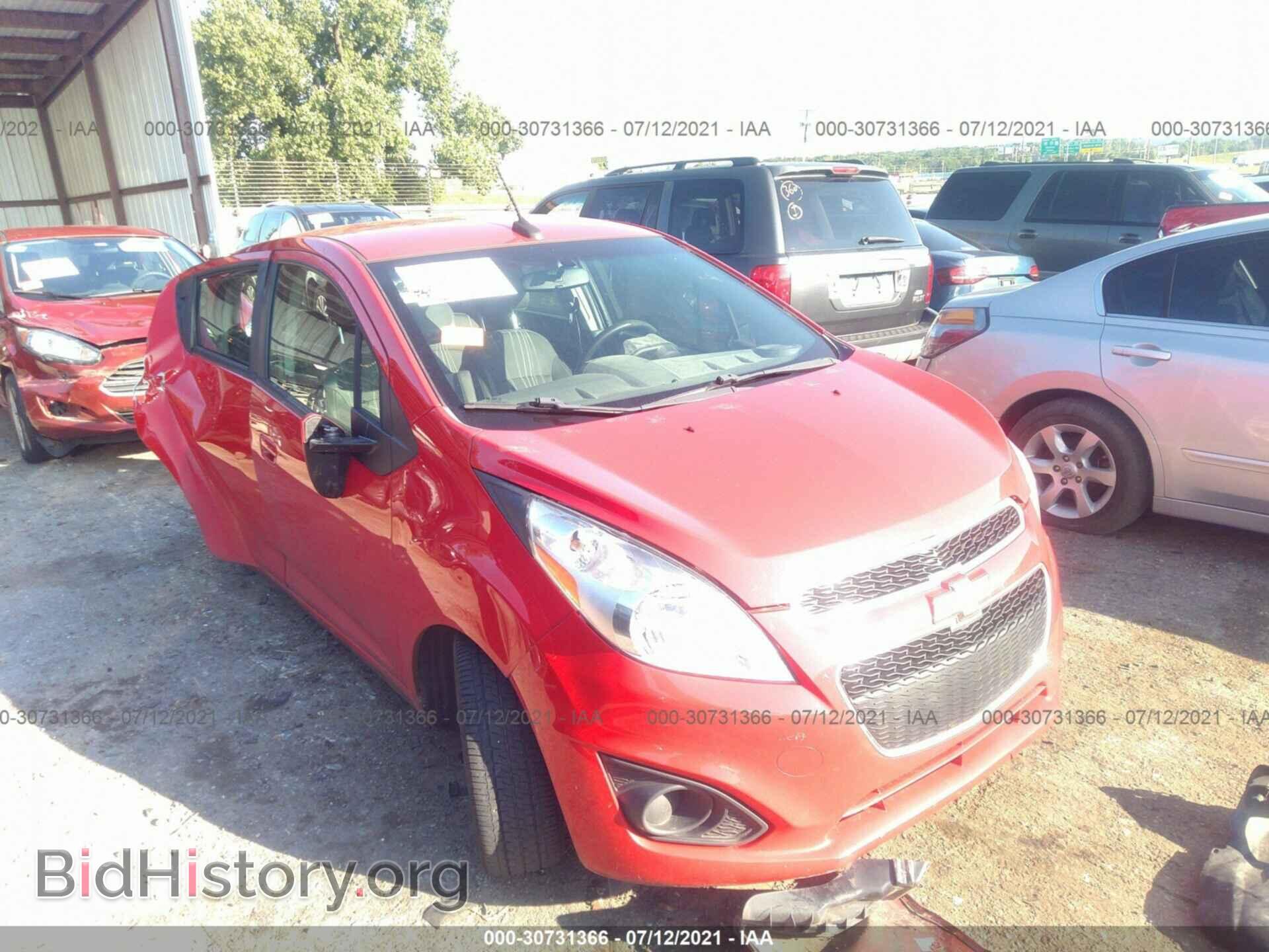 Фотография KL8CB6S98EC546355 - CHEVROLET SPARK 2014