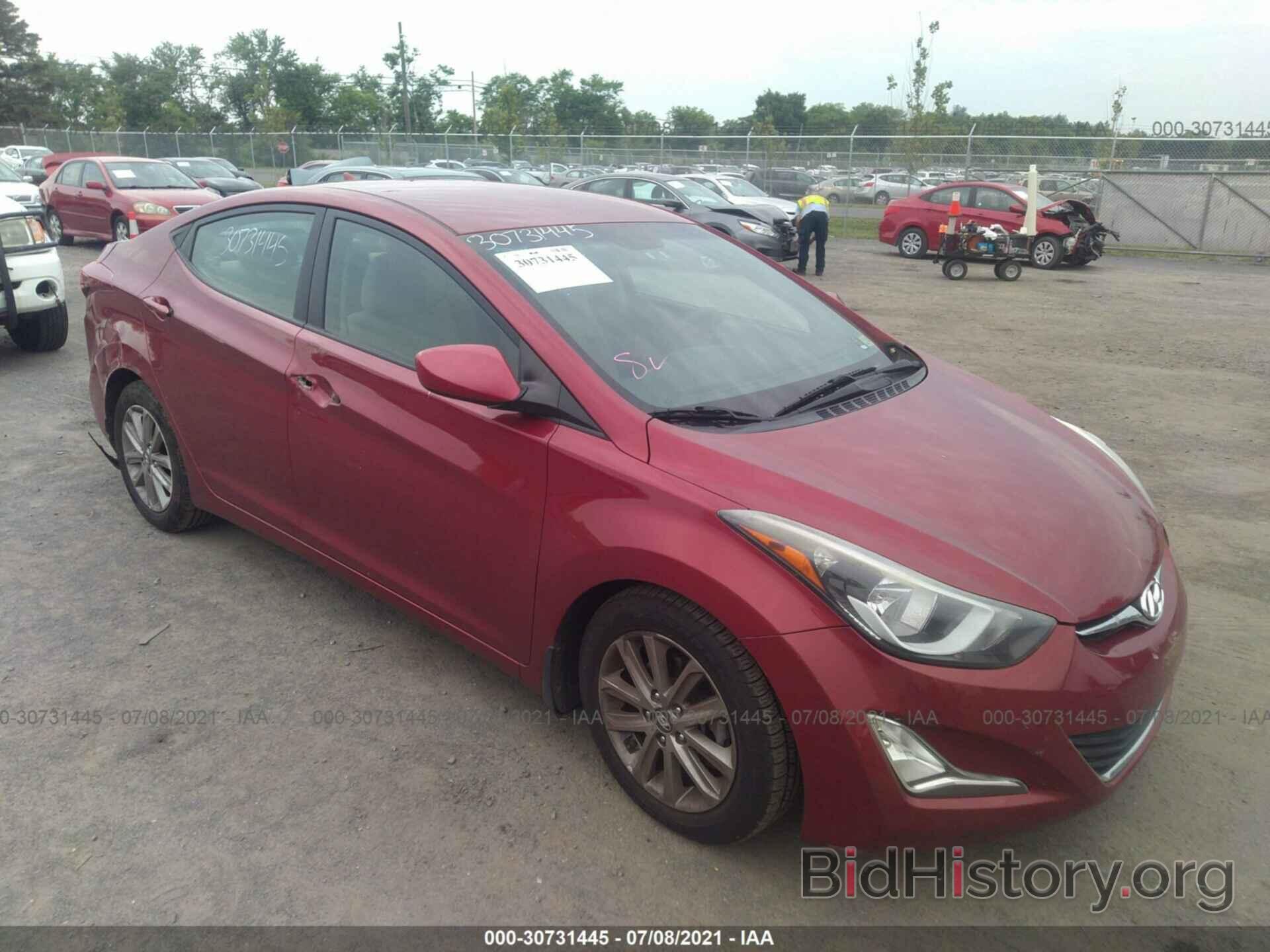 Фотография 5NPDH4AE6FH560161 - HYUNDAI ELANTRA 2015