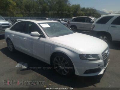 2011 Audi A4 2.0T Premium, белый — VIN WAUAFAFL3BN002256, IAAI