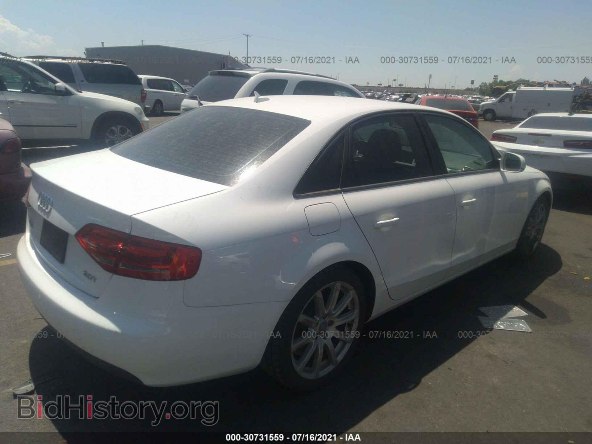 2011 AUDI A4 - VIN: WAUAFAFL3BN002256 - Фото 4