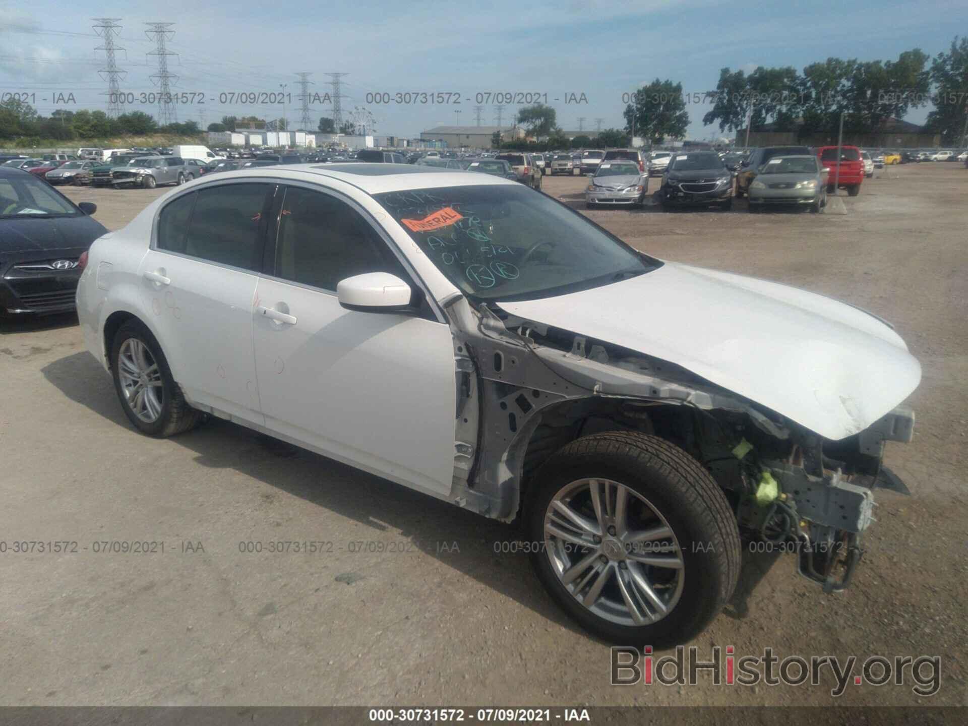 Photo JN1CV6AR0CM671778 - INFINITI G37 SEDAN 2012