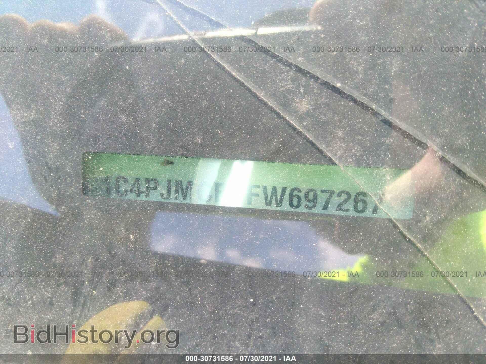 2015 JEEP CHEROKEE - VIN: 1C4PJMCB7FW697267 - Фото 9