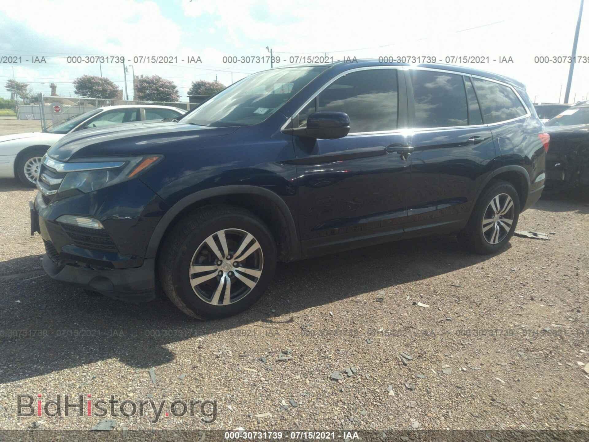 2017 HONDA PILOT - VIN: 5FNYF5H30HB008237 - Фото 2