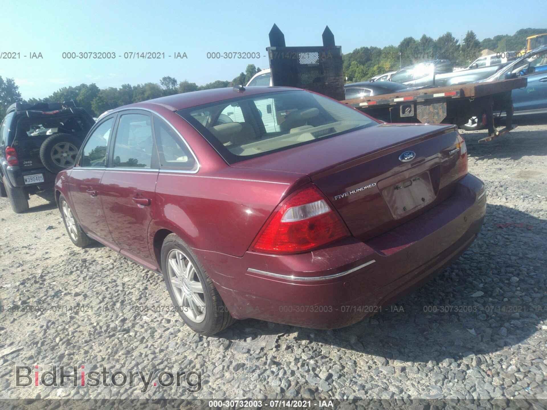 2007 FORD FIVE HUNDRED - VIN: 1FAHP251X7G112940 - Фото 3
