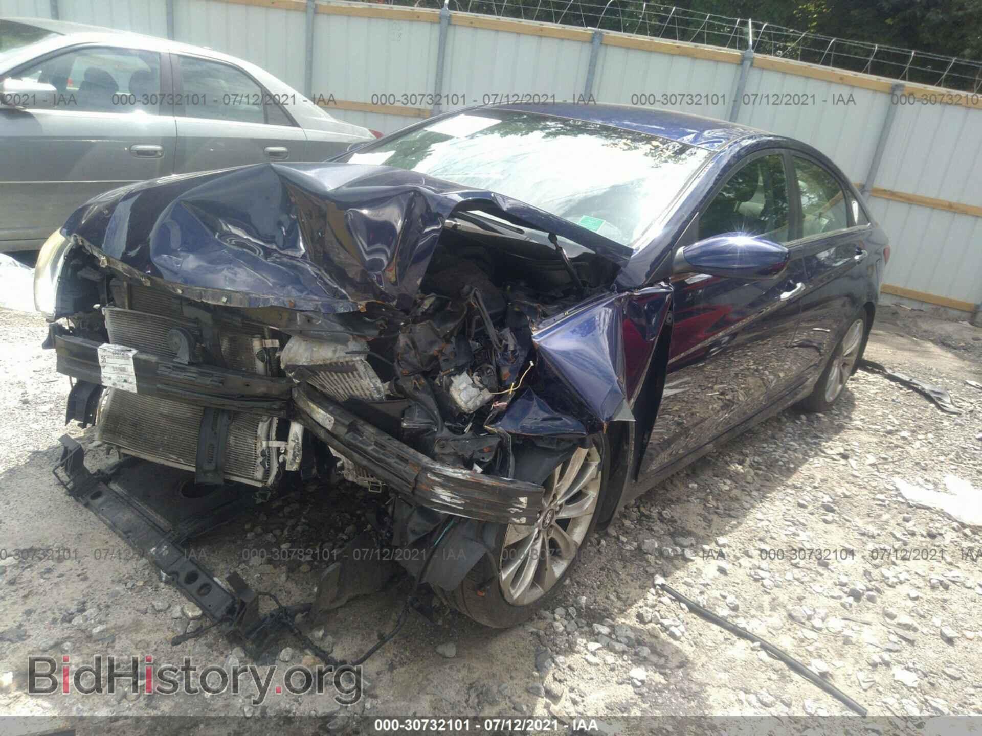 2012 HYUNDAI SONATA - VIN: 5NPEC4ABXCH443879 - Фото 2
