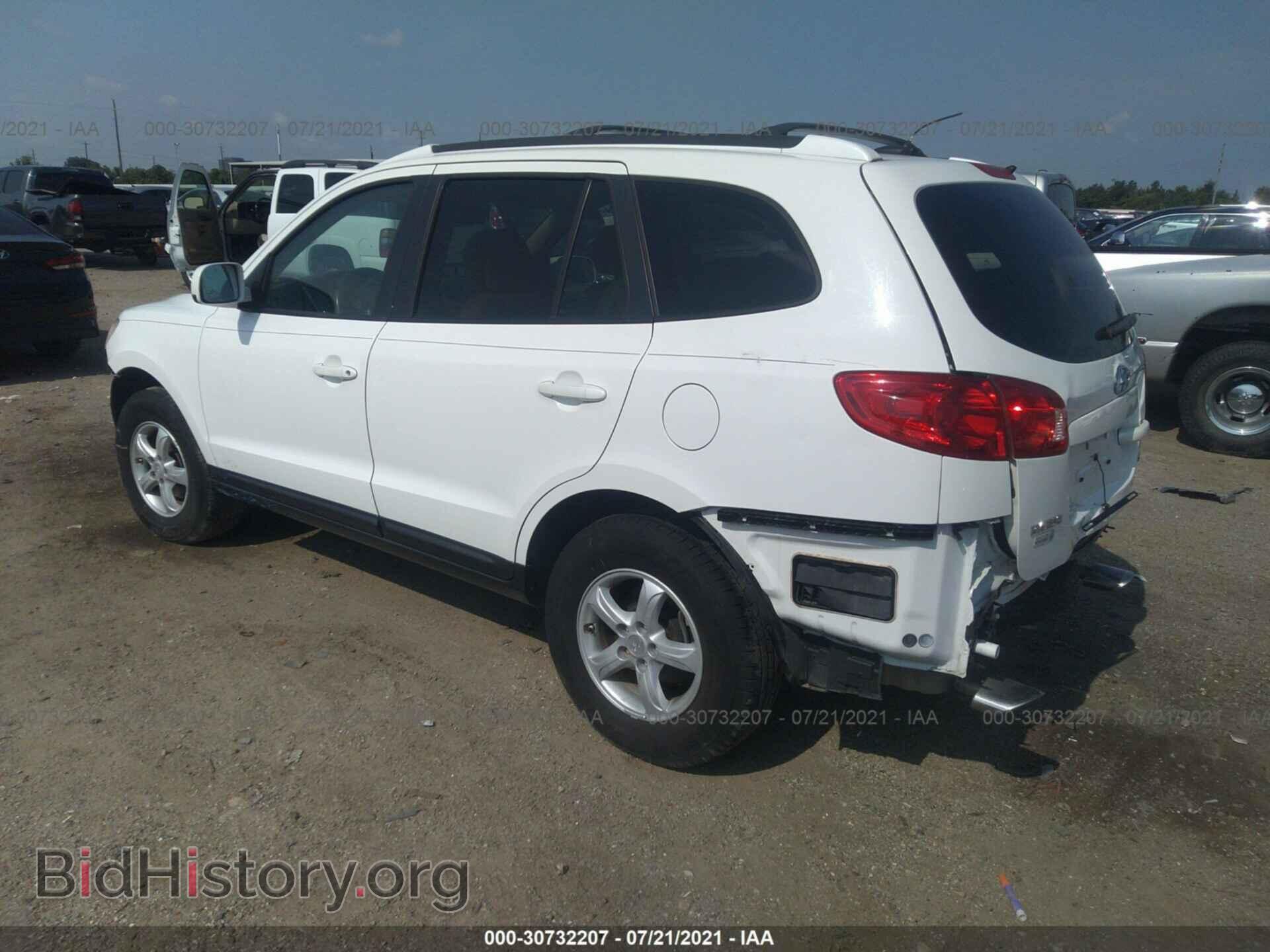 2007 HYUNDAI SANTA FE - VIN: 5NMSG13D67H092797 - Фото 3