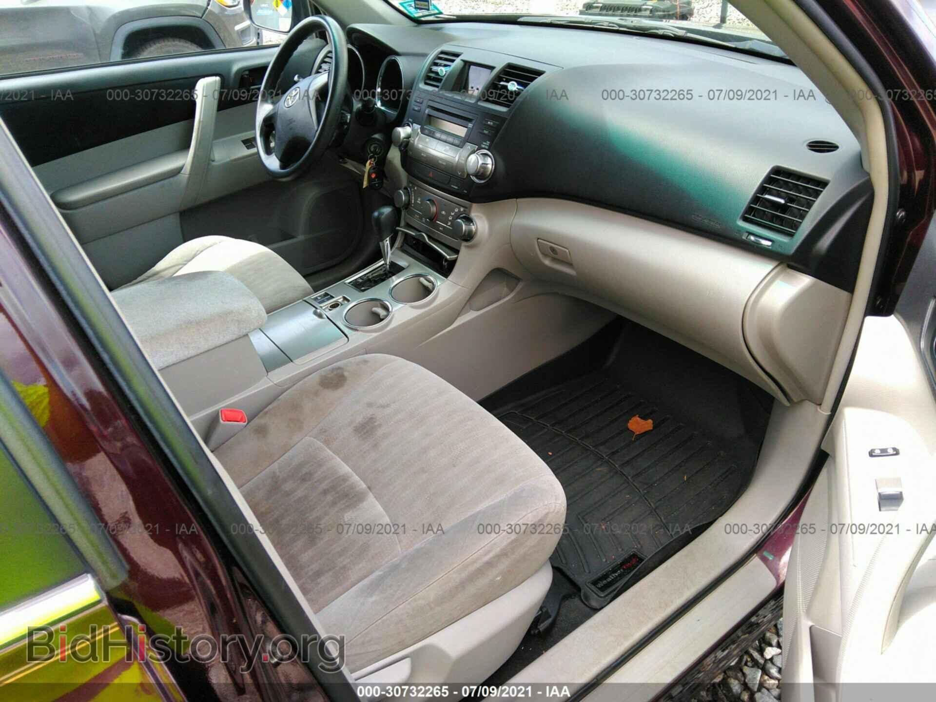 2012 TOYOTA HIGHLANDER - VIN: 5TDBK3EH8CS100240 - Фото 5