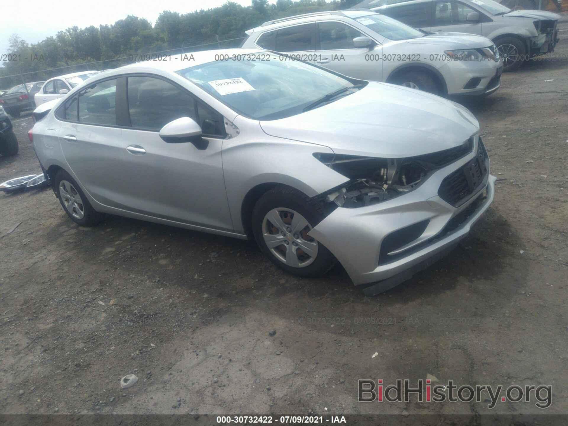 Photo 1G1BC5SMXG7289427 - CHEVROLET CRUZE 2016