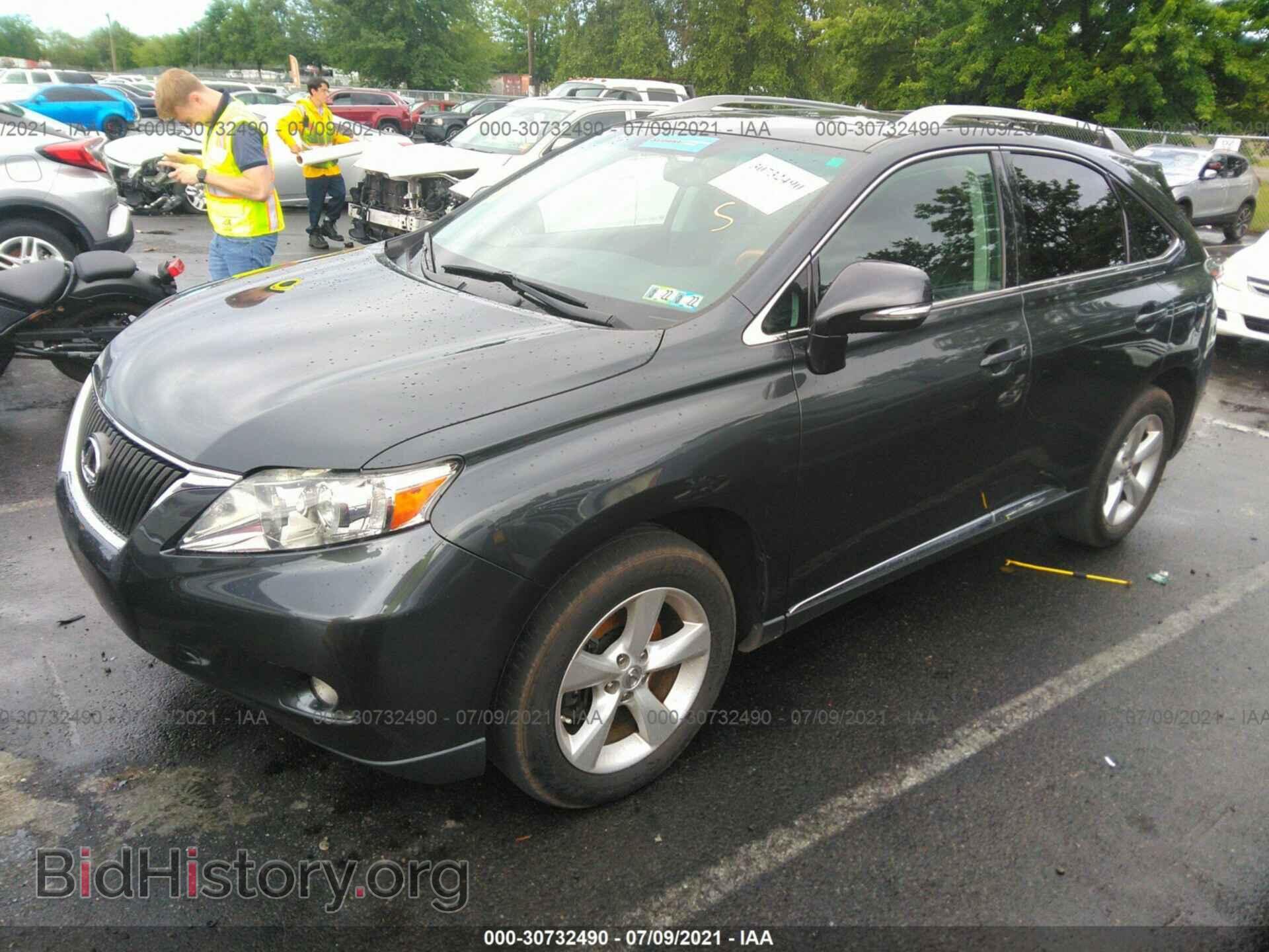 2011 LEXUS RX 350 - VIN: 2T2BK1BA9BC093572 - Фото 2