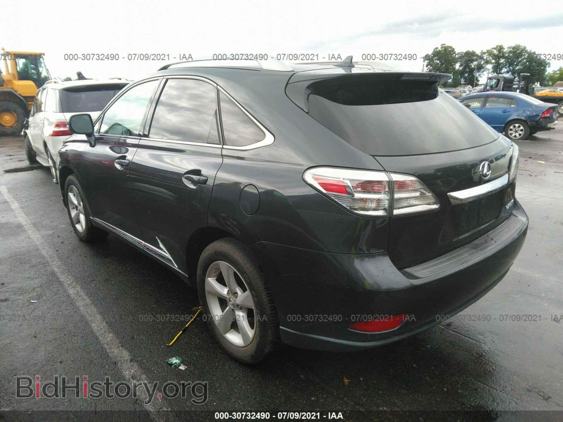 2011 LEXUS RX 350 - VIN: 2T2BK1BA9BC093572 - Фото 3