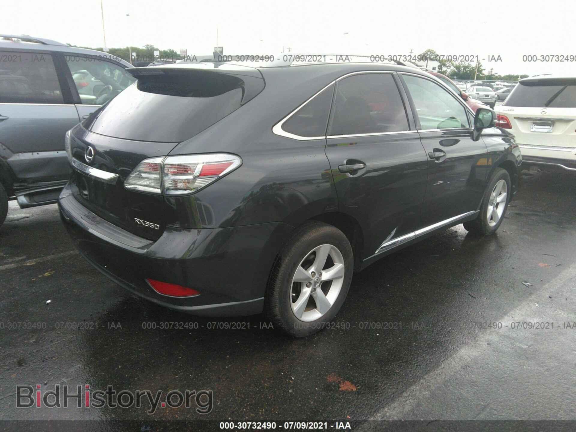 2011 LEXUS RX 350 - VIN: 2T2BK1BA9BC093572 - Фото 4