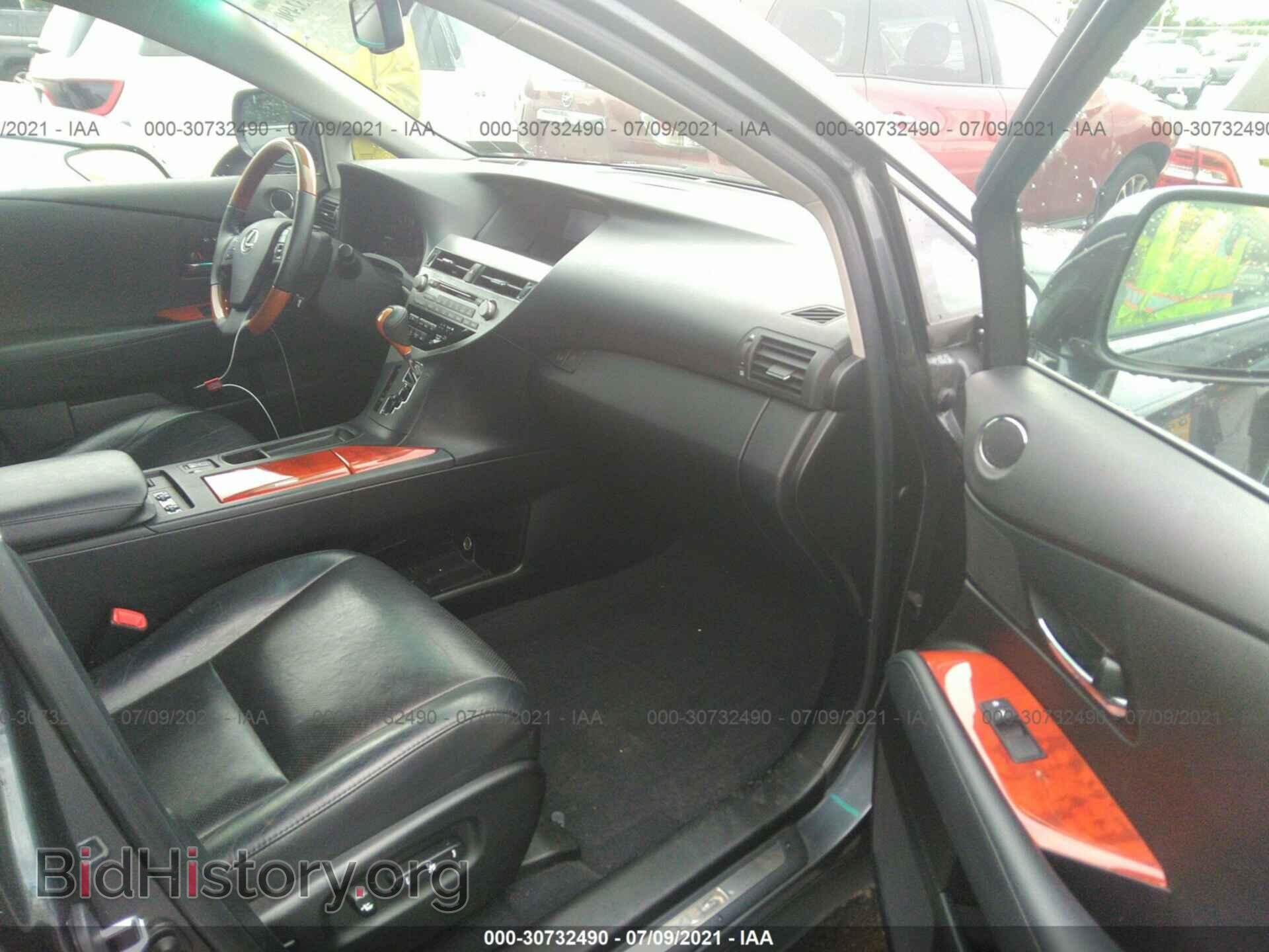 2011 LEXUS RX 350 - VIN: 2T2BK1BA9BC093572 - Фото 5
