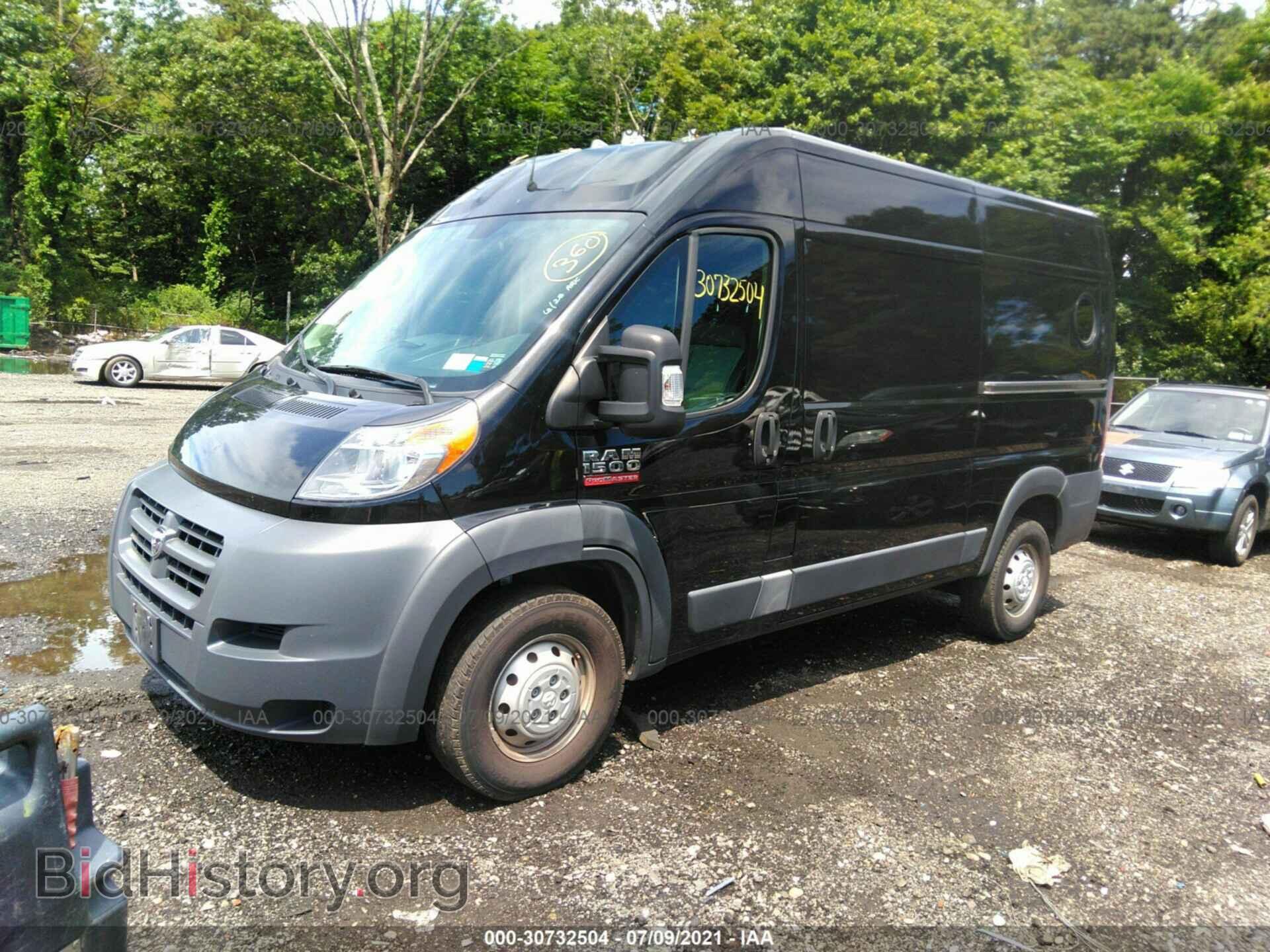 2018 RAM PROMASTER CARGO VAN - VIN: 3C6TRVBG4JE158237 - Photo 2
