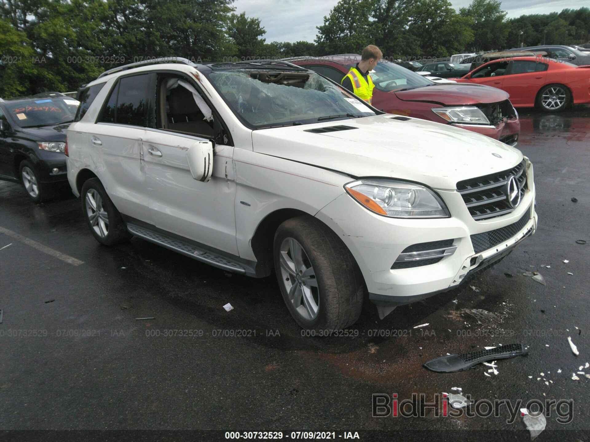 Photo 4JGDA5HB2CA040088 - MERCEDES-BENZ M-CLASS 2012