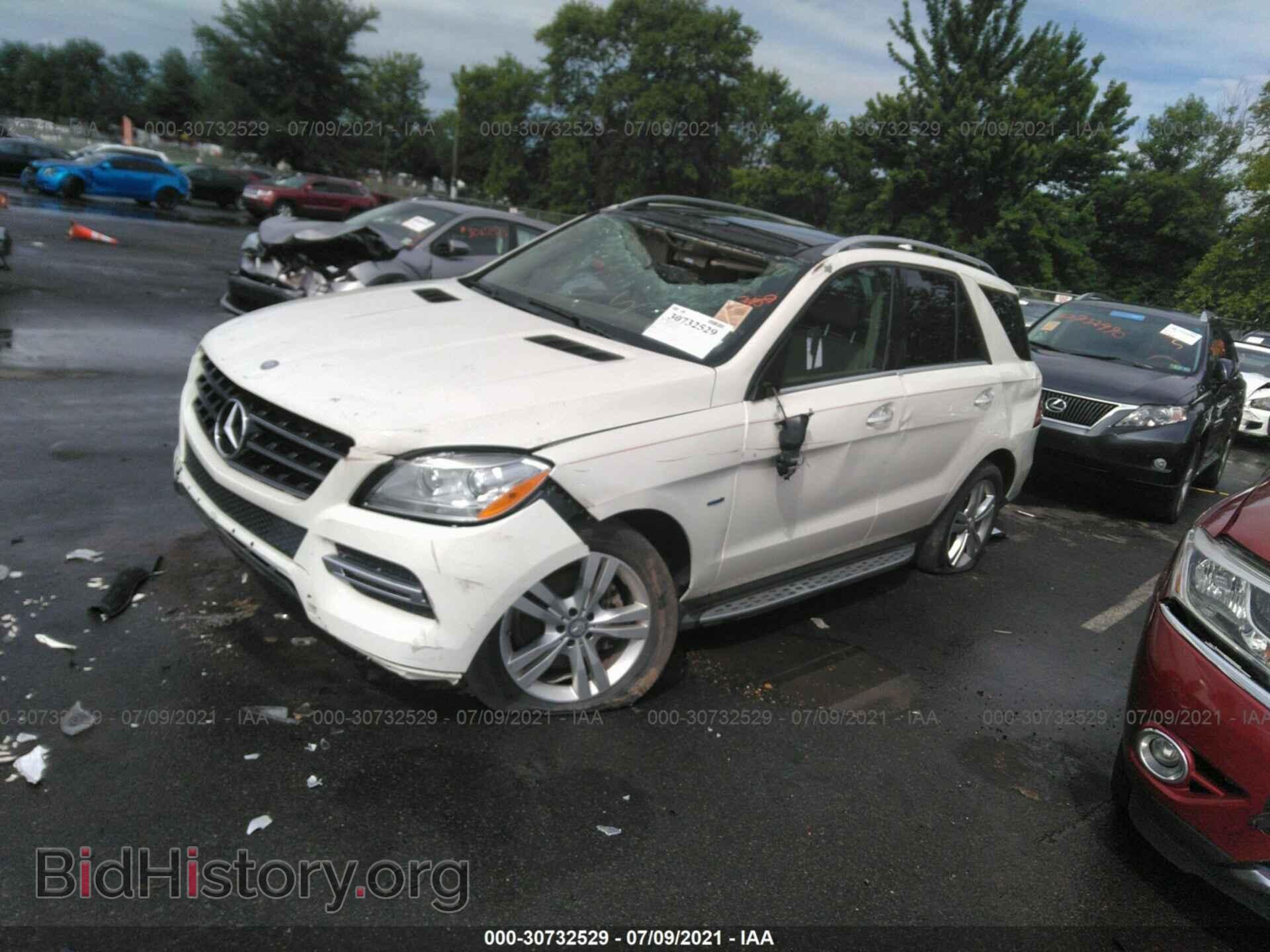 2012 MERCEDES-BENZ M-CLASS - VIN: 4JGDA5HB2CA040088 - Фото 2