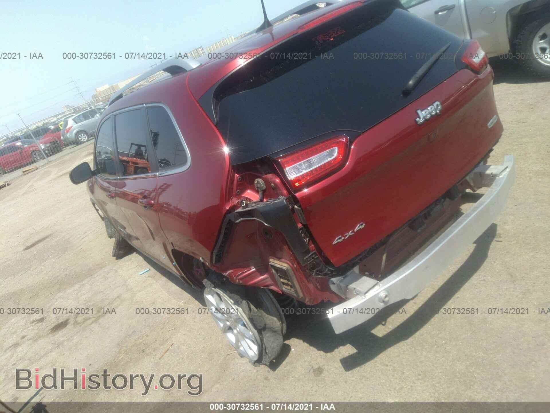 2016 JEEP CHEROKEE - VIN: 1C4PJMCS1GW219718 - Фото 3