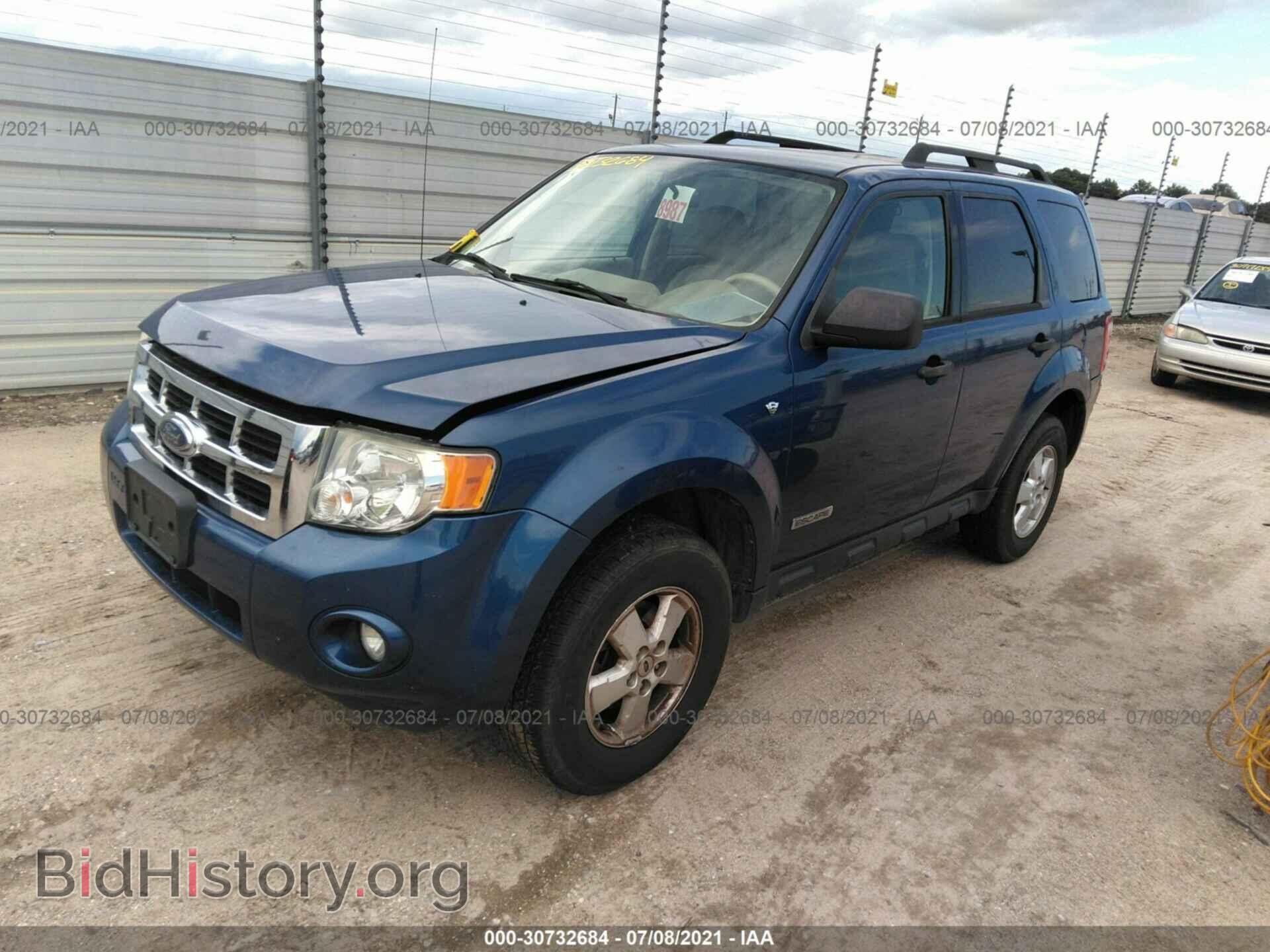 2008 FORD ESCAPE - VIN: 1FMCU03178KA80236 - Photo 2