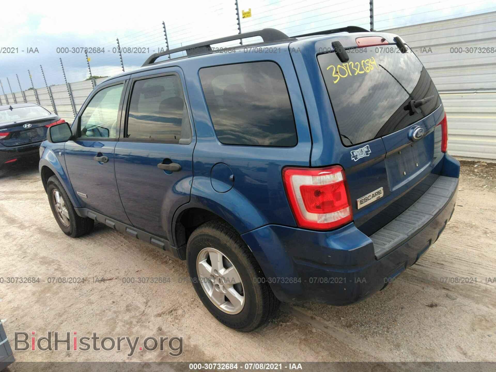 2008 FORD ESCAPE - VIN: 1FMCU03178KA80236 - Photo 3
