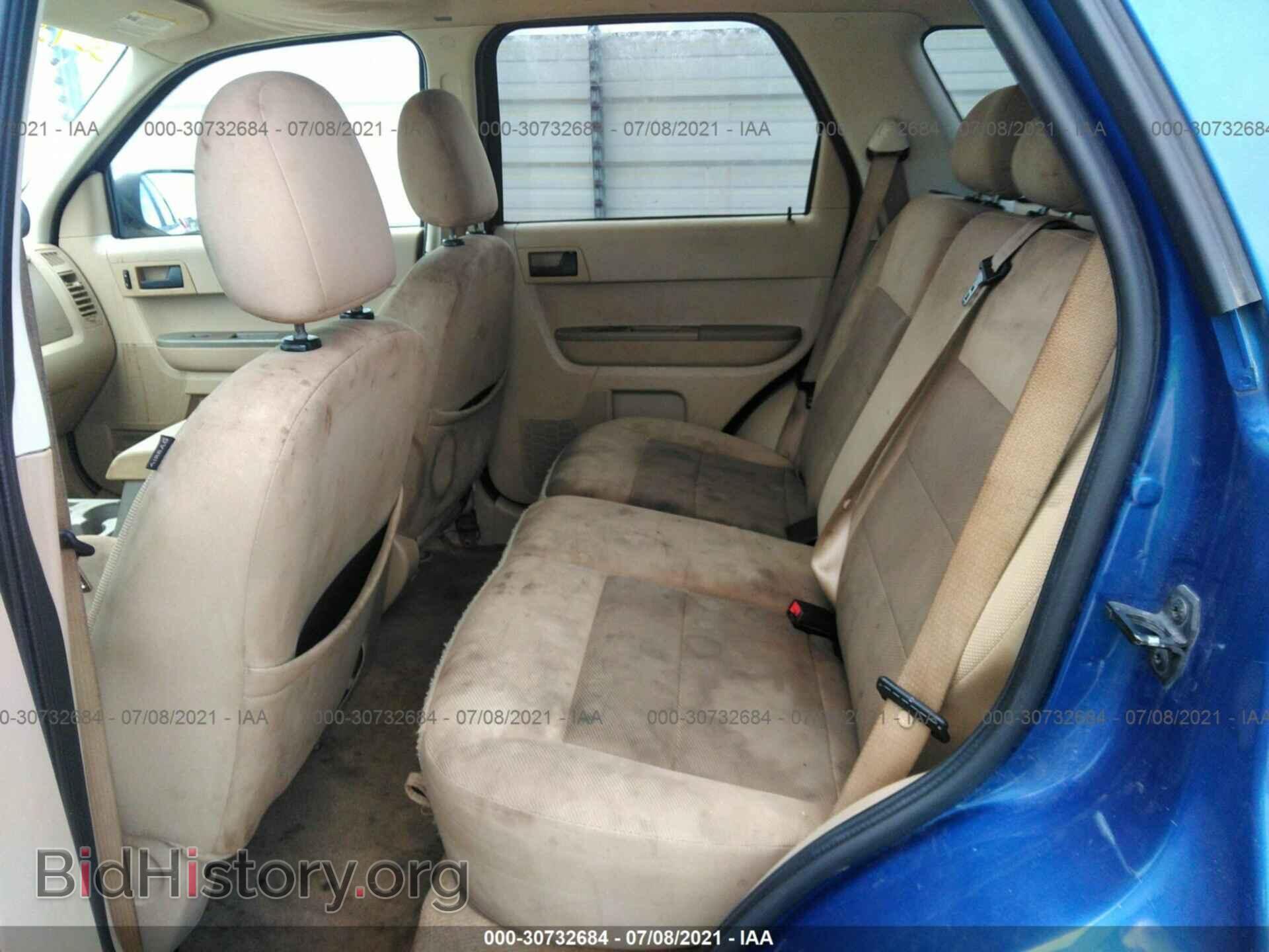 2008 FORD ESCAPE - VIN: 1FMCU03178KA80236 - Photo 8