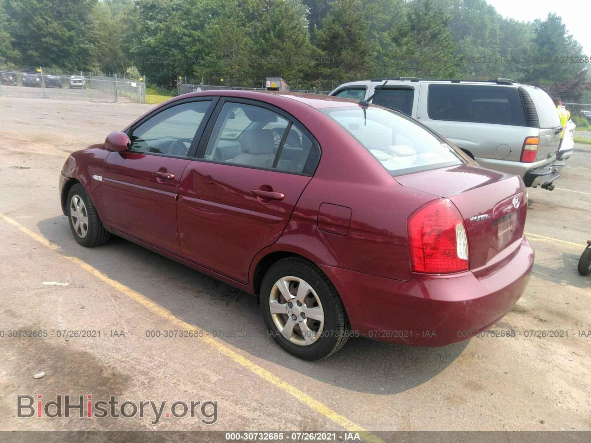 2007 HYUNDAI ACCENT - VIN: KMHCN46C57U118065 - Фото 3