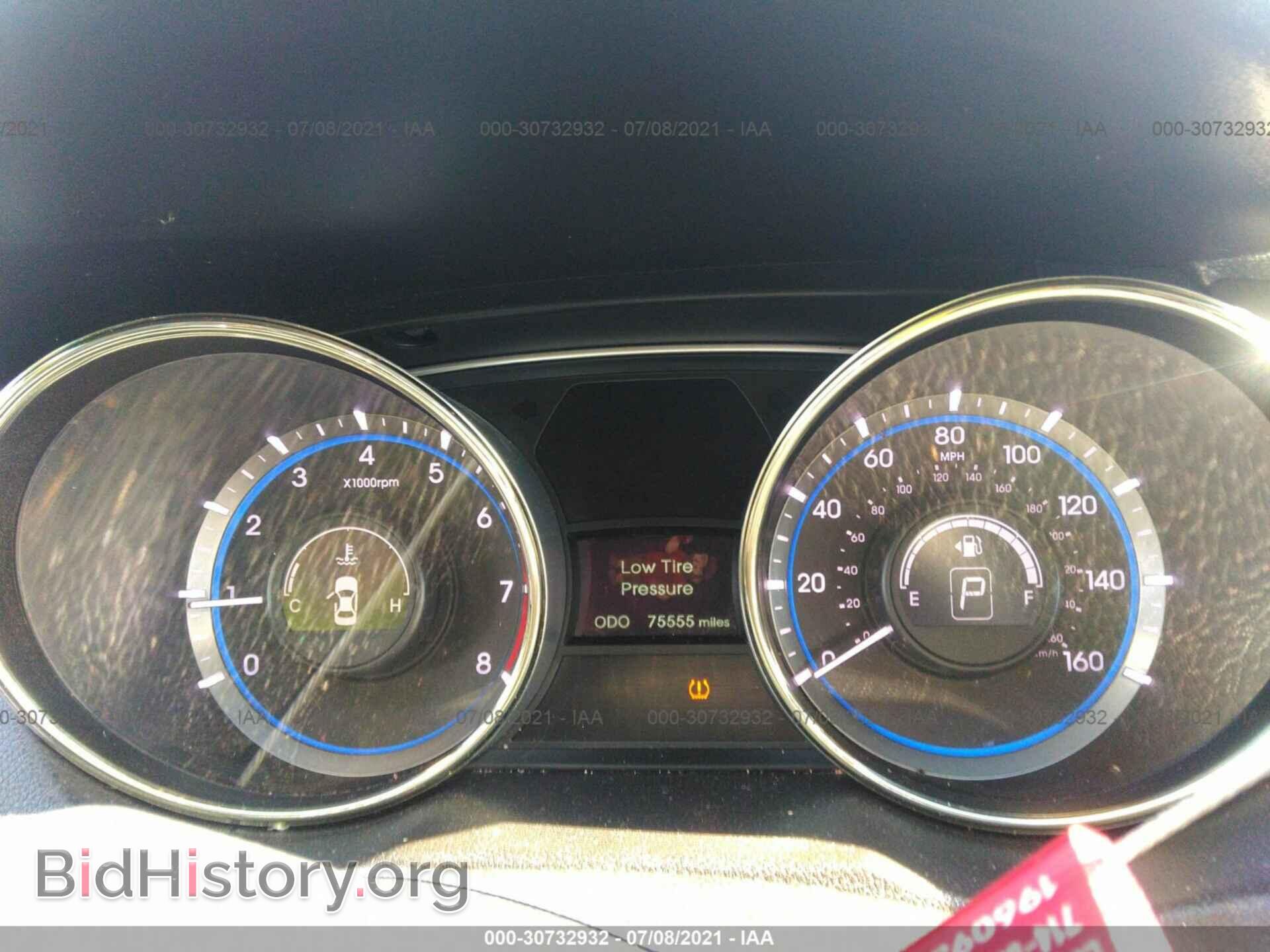 2012 HYUNDAI SONATA - VIN: 5NPEC4AC7CH491266 - Фото 7