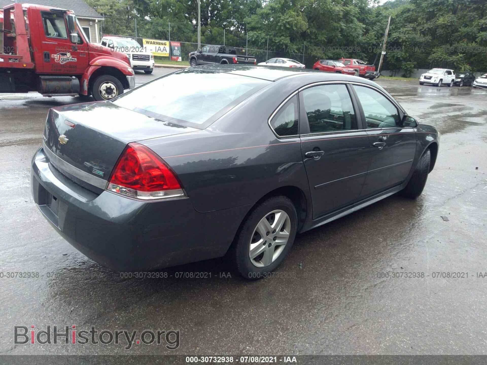 2011 CHEVROLET IMPALA - VIN: 2G1WF5EK5B1134793 - Фото 4