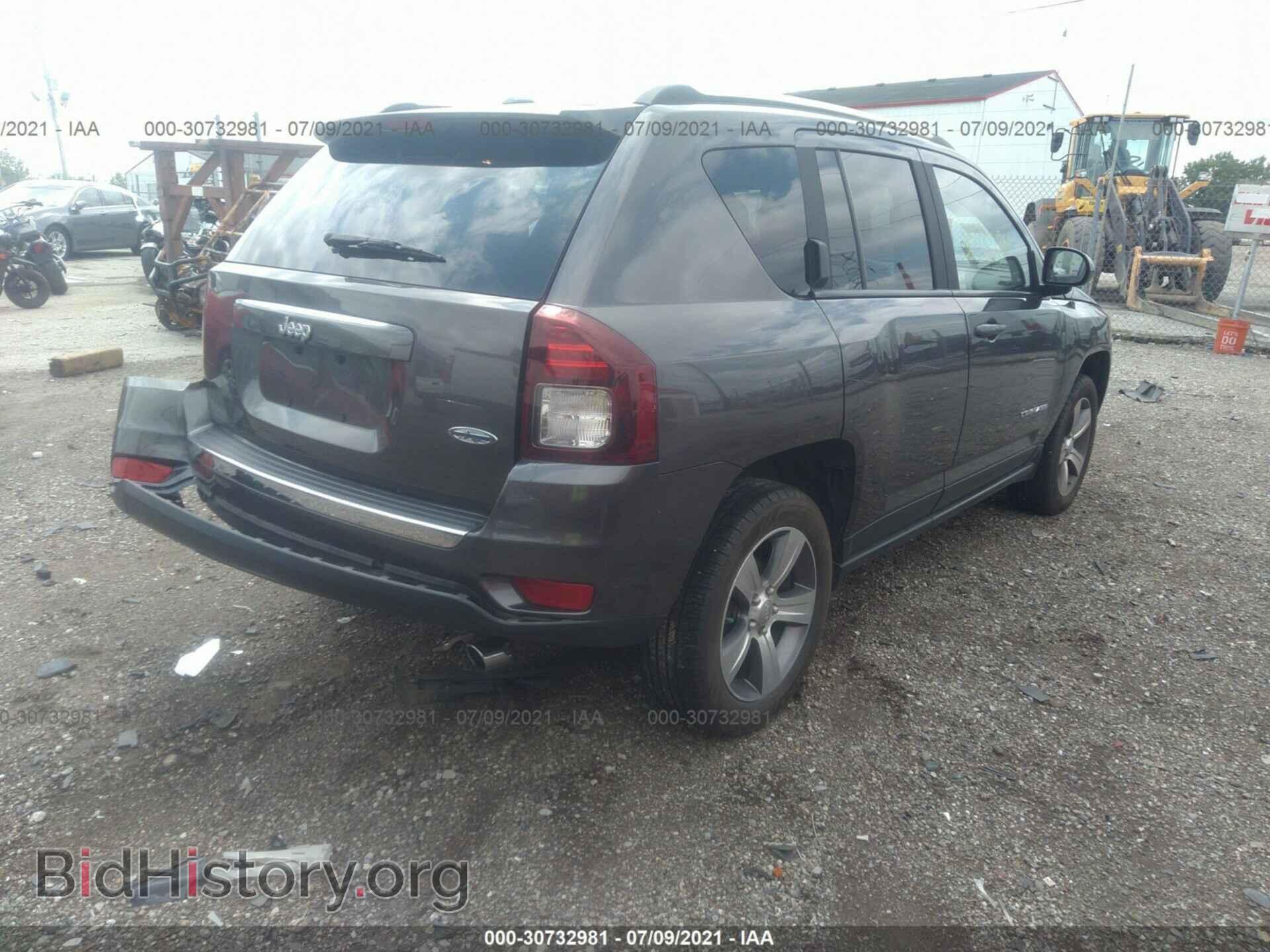 2016 JEEP COMPASS - VIN: 1C4NJCEA2GD792810 - Фото 4