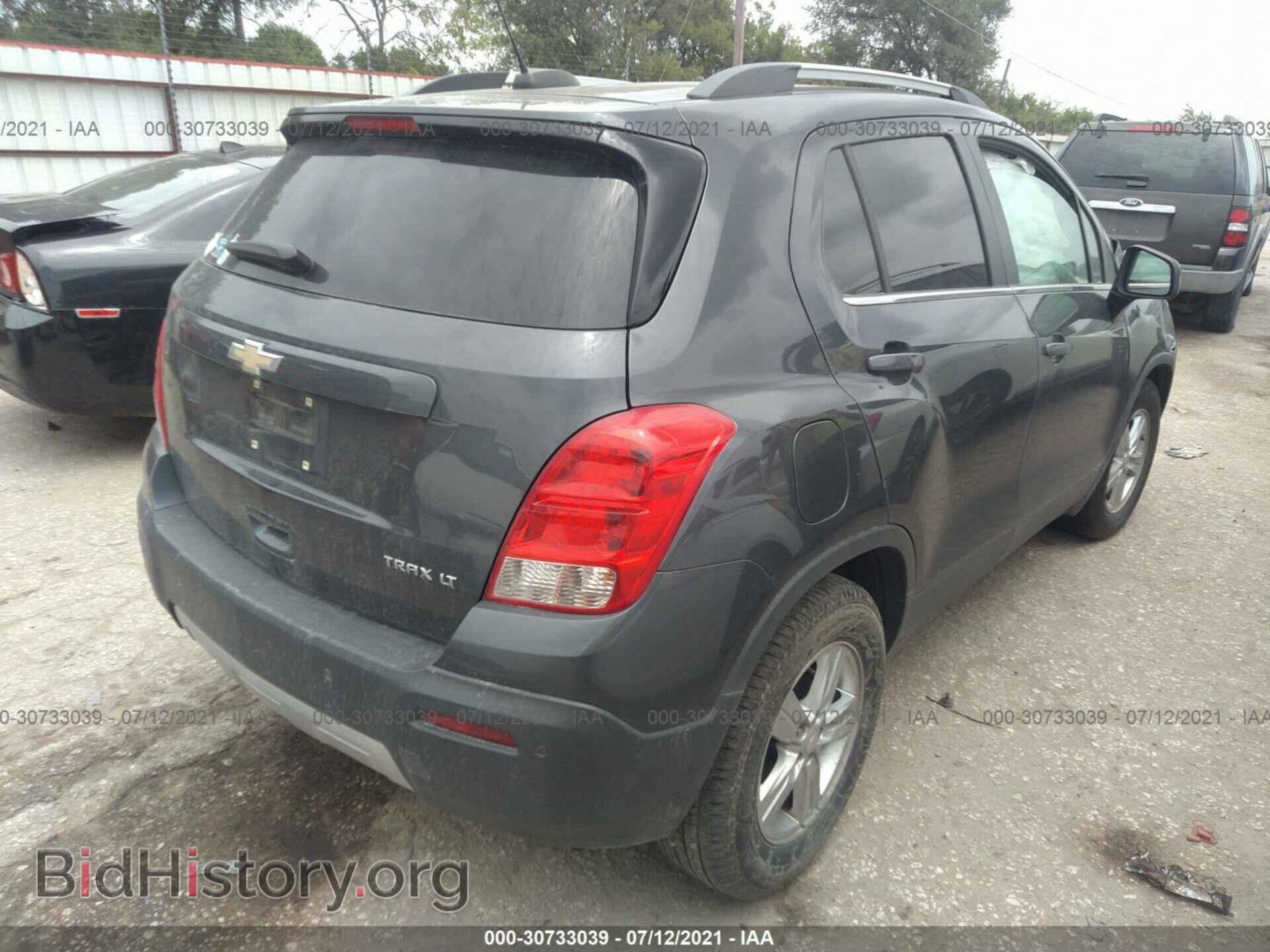 2016 CHEVROLET TRAX - VIN: 3GNCJLSB4GL280763 - Фото 4
