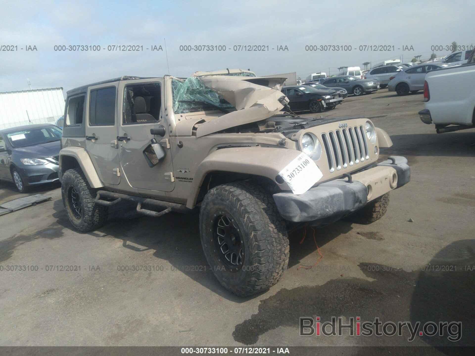 Photo 1C4BJWEG3GL230459 - JEEP WRANGLER UNLIMITED 2016