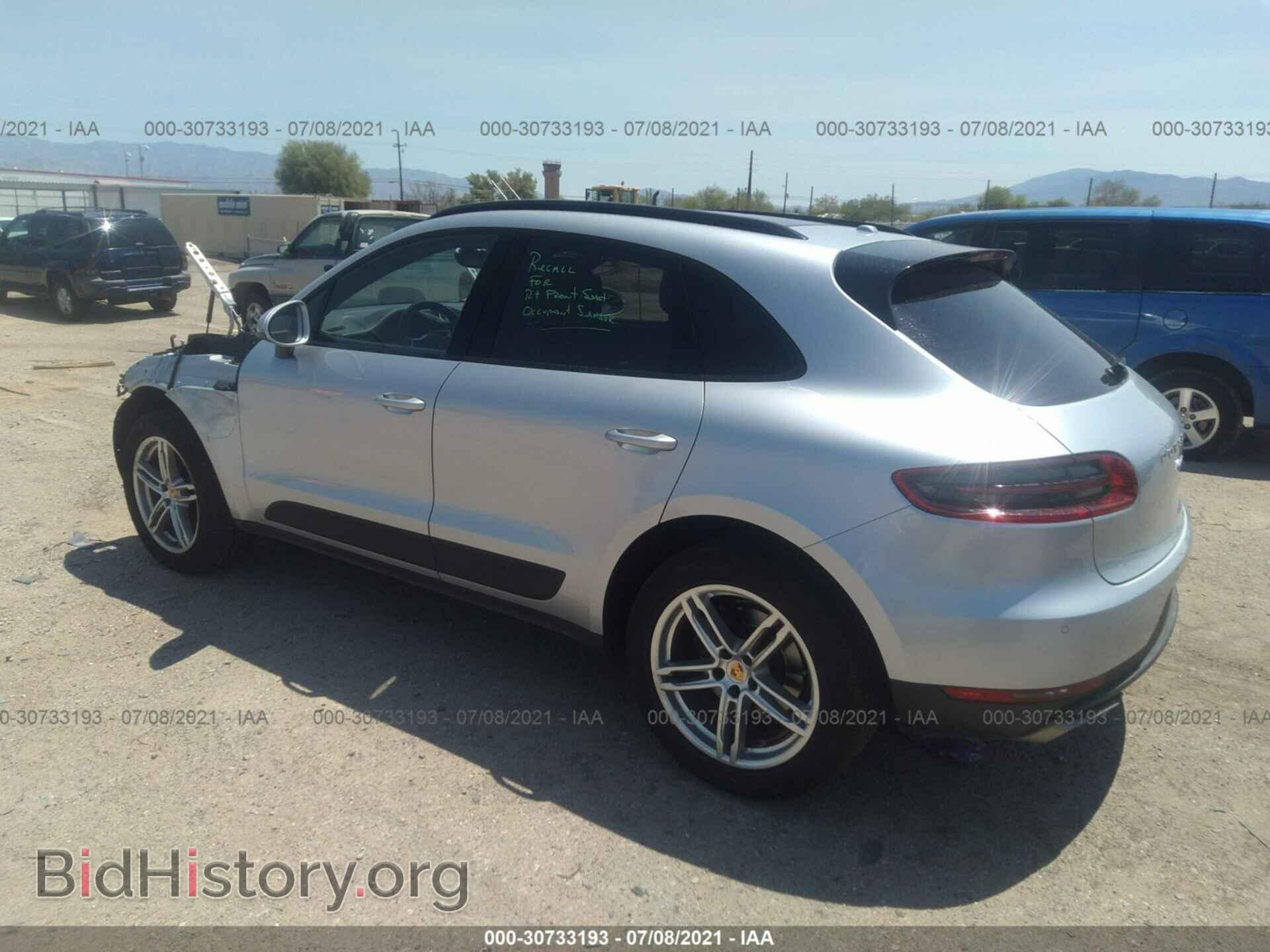 2017 PORSCHE MACAN - VIN: WP1AA2A55HLB02796 - Photo 3