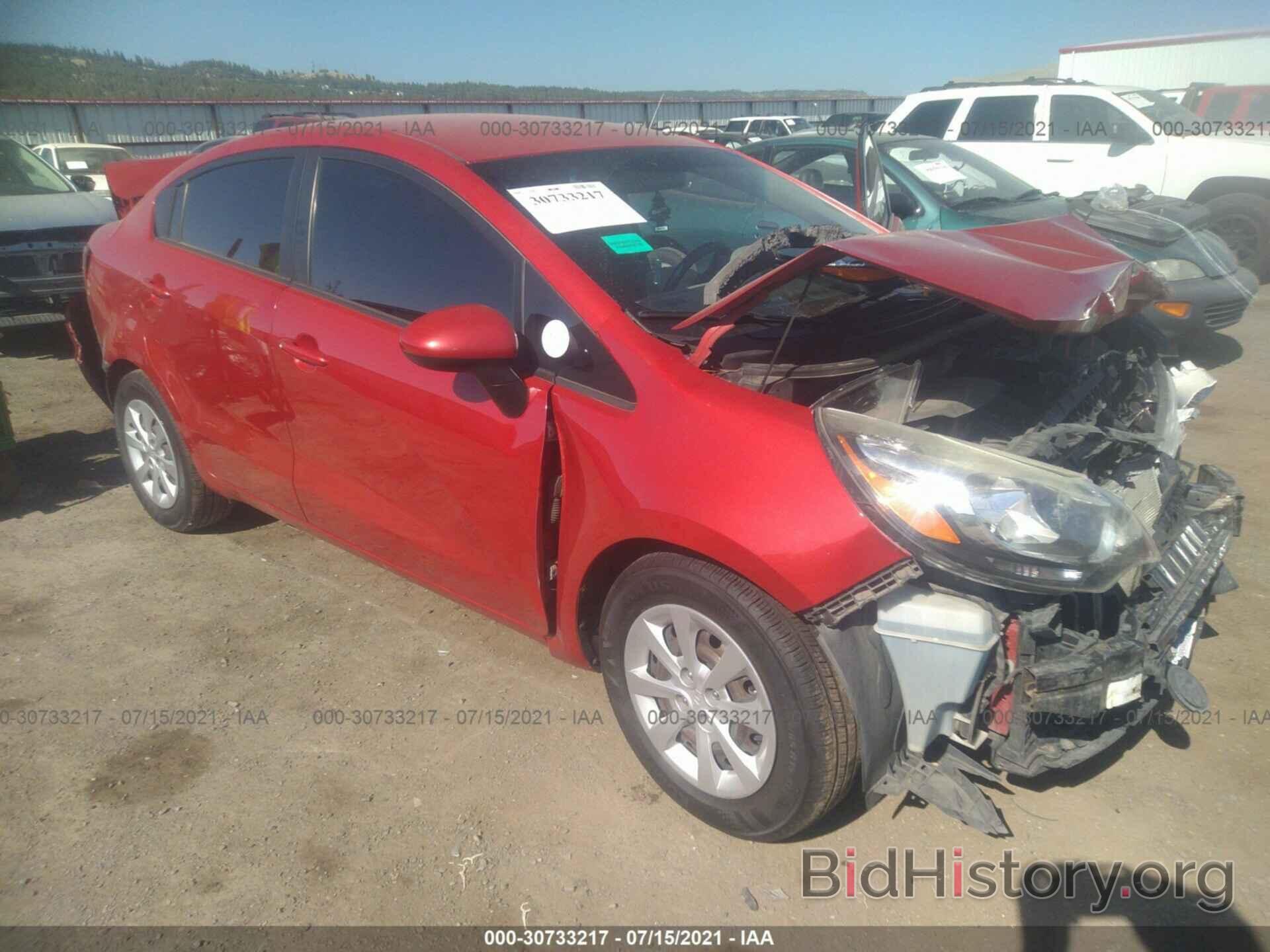 Photo KNADM4A37C6041911 - KIA RIO 2012