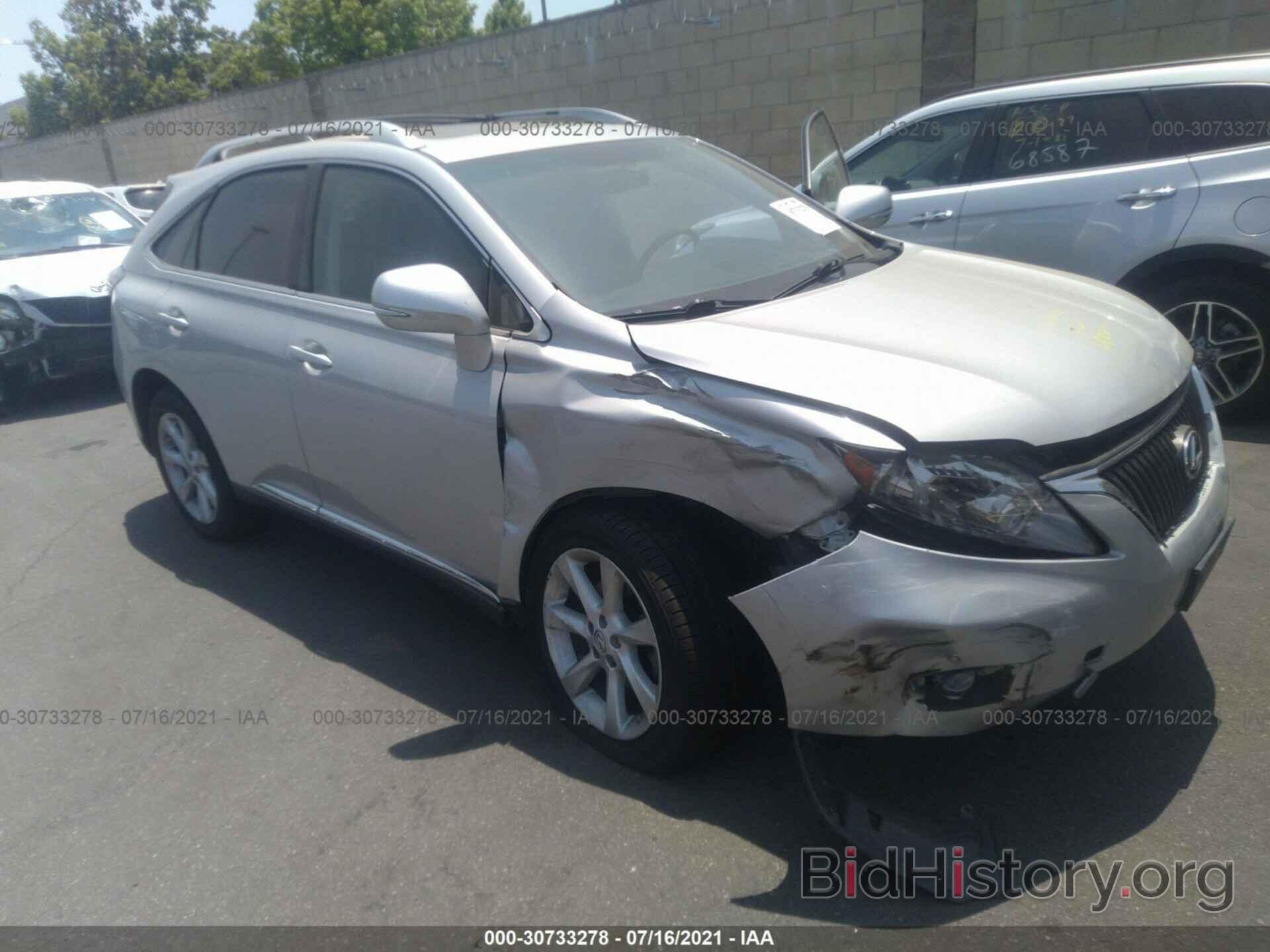 Photo 2T2ZK1BA7AC011609 - LEXUS RX 350 2010