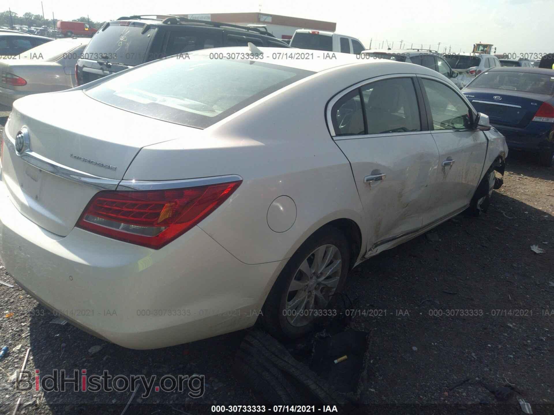 2014 BUICK LACROSSE - VIN: 1G4GB5GRXEF163572 - Фото 4