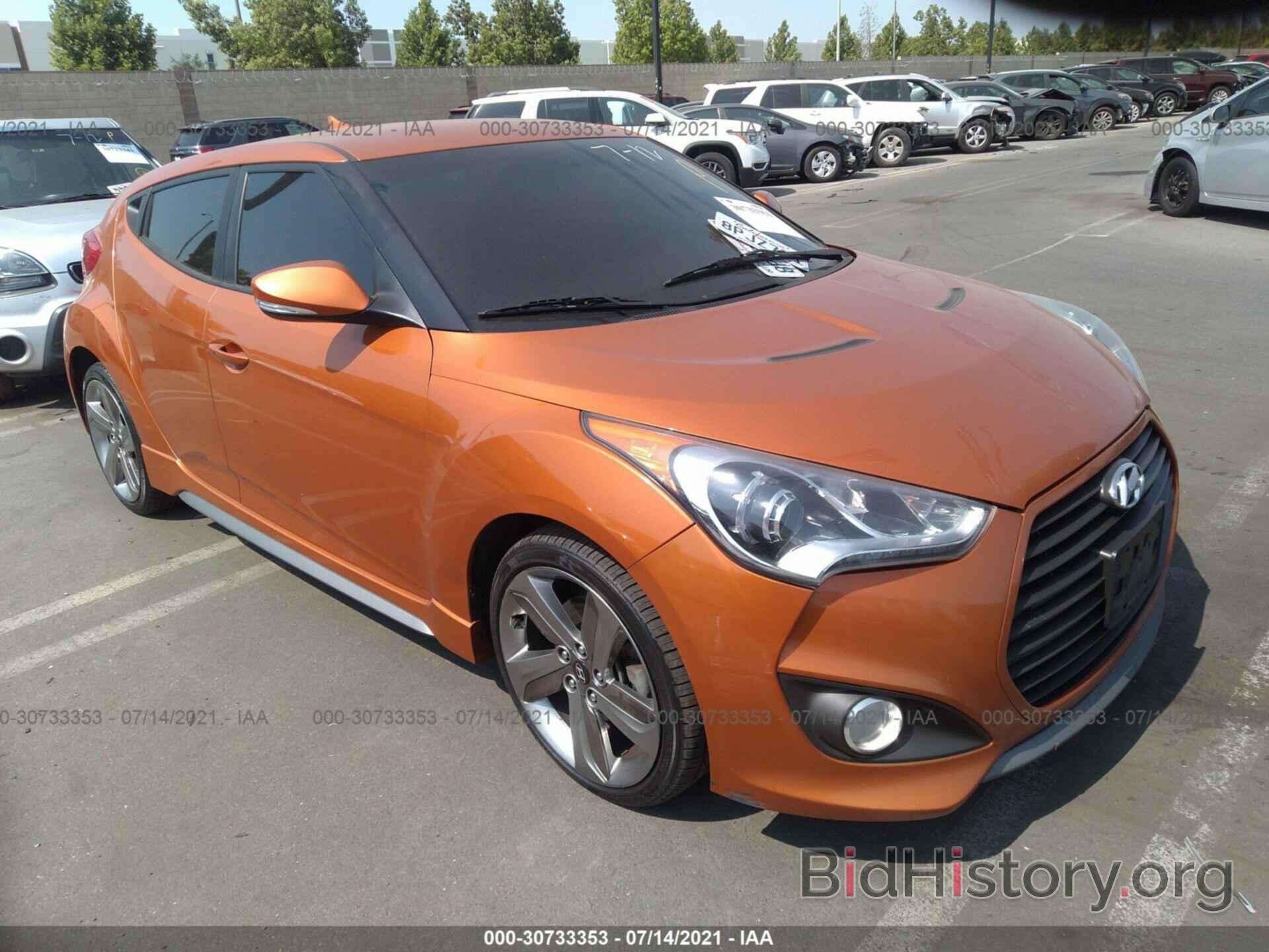 Фотография KMHTC6AEXDU108640 - HYUNDAI VELOSTER 2013