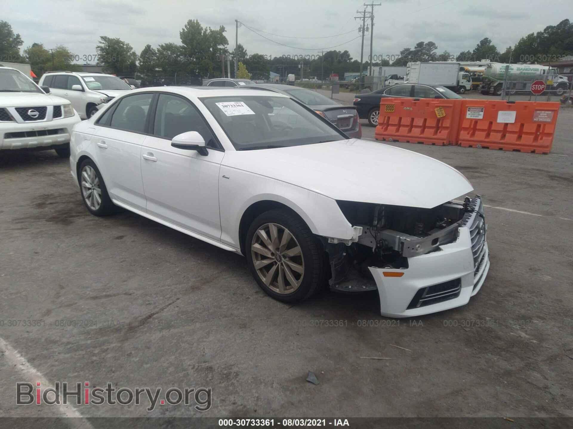Фотография WAUKMAF44JA068193 - AUDI A4 2018