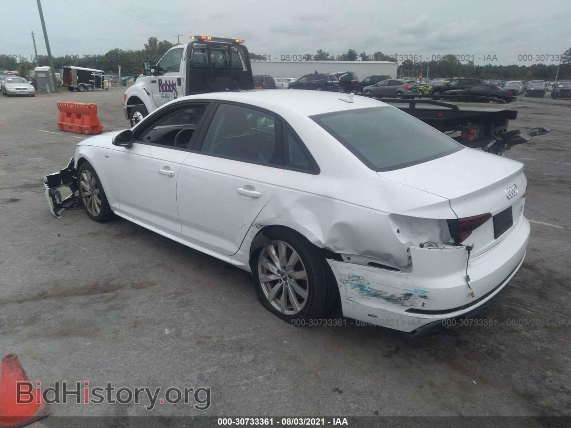 2018 AUDI A4 - VIN: WAUKMAF44JA068193 - Photo 3