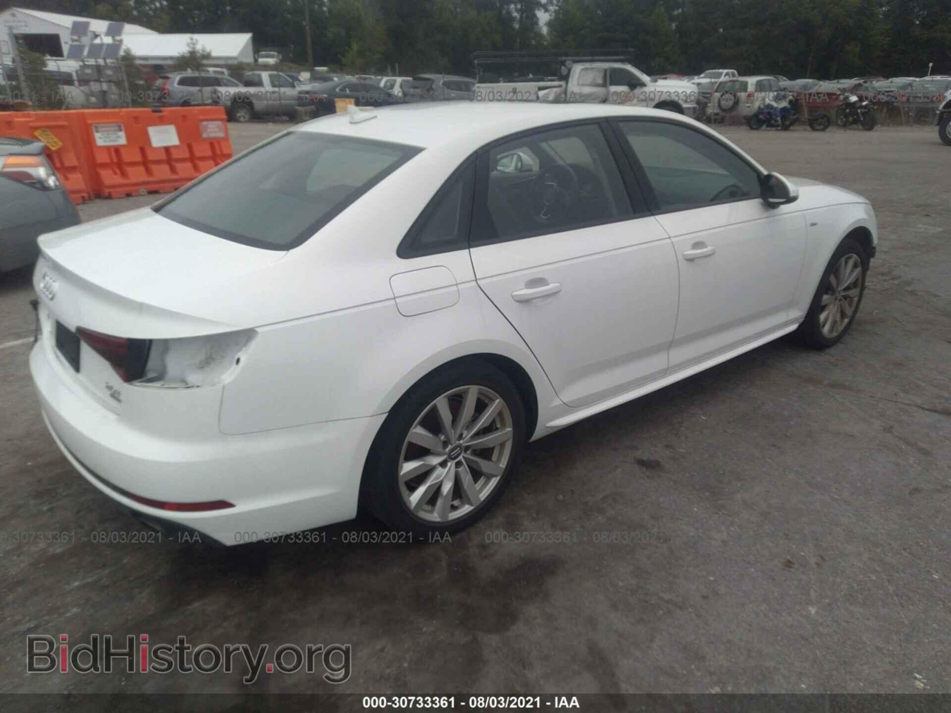 2018 AUDI A4 - VIN: WAUKMAF44JA068193 - Photo 4