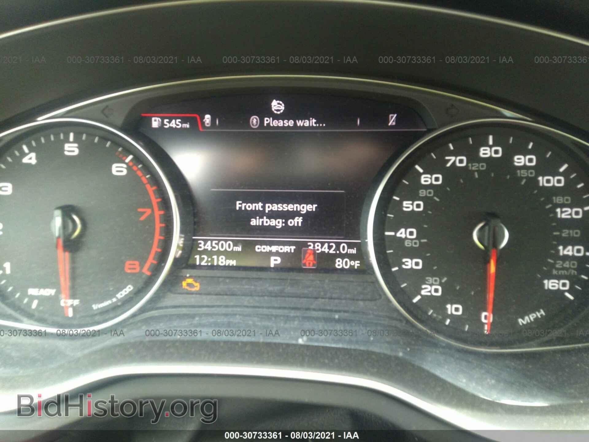 2018 AUDI A4 - VIN: WAUKMAF44JA068193 - Photo 7