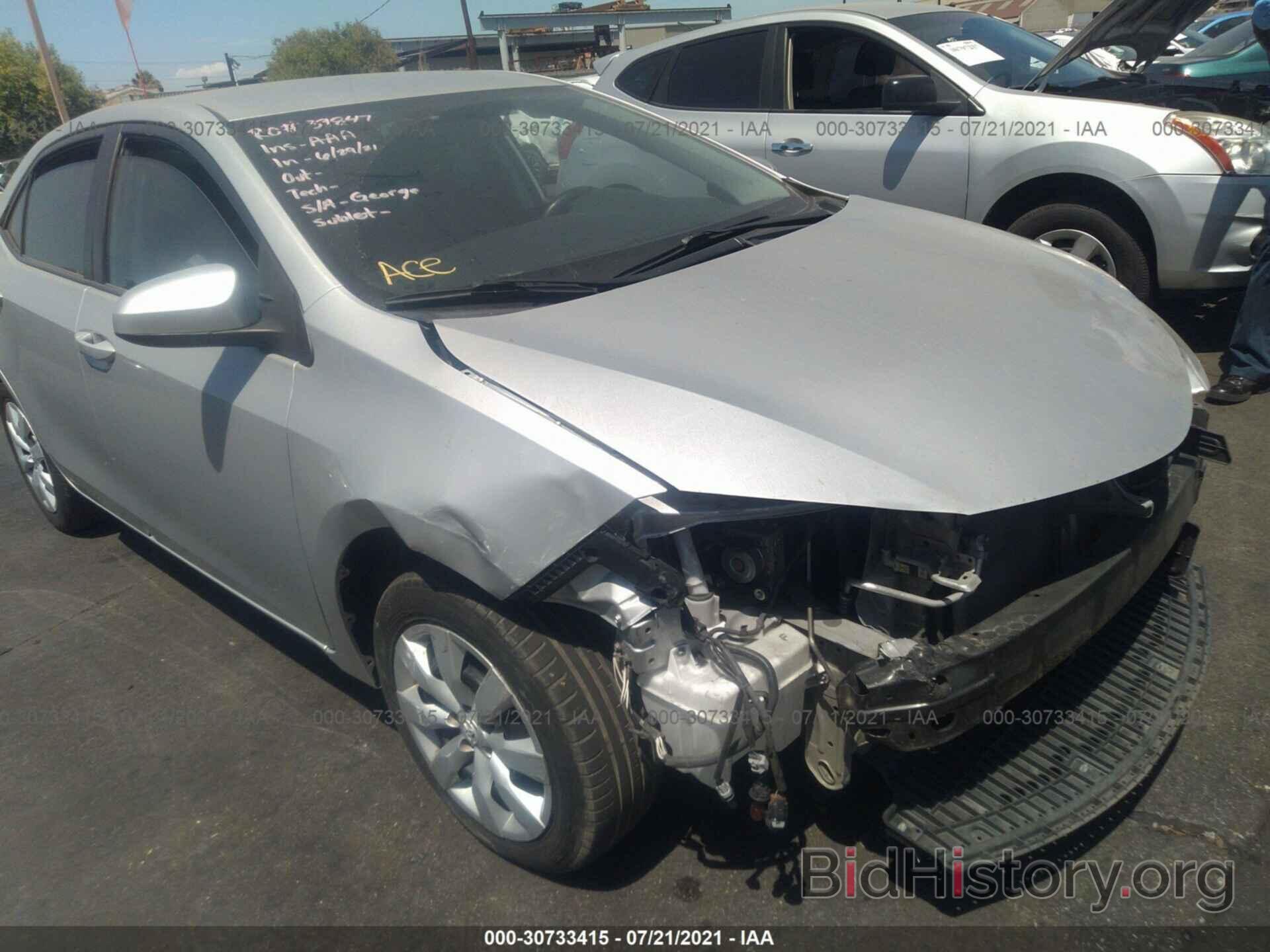 Photo 5YFBURHE5GP556225 - TOYOTA COROLLA 2016